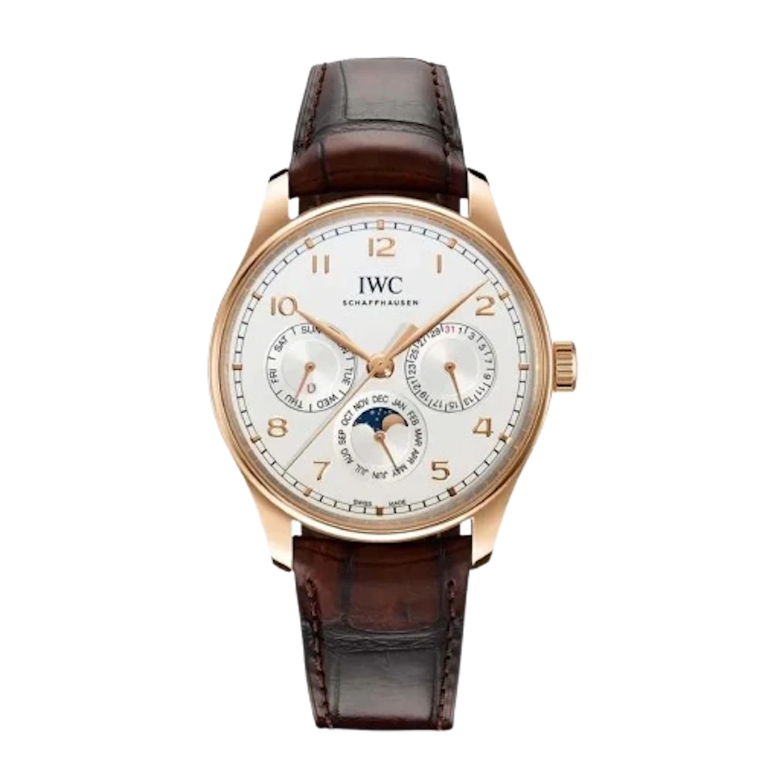 IWC Portuguese Perpetual Calendar 42 18k Rose Gold Men’s Watch
