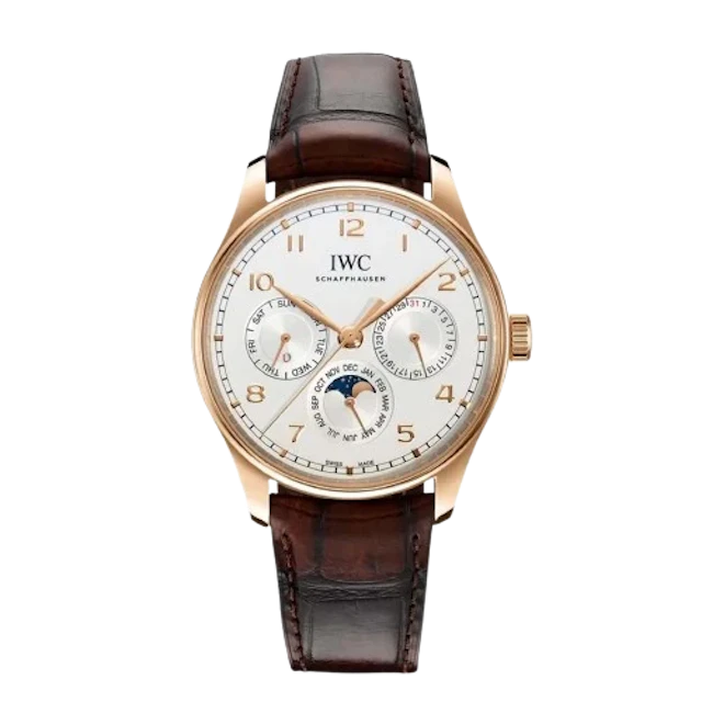 IWC Portuguese Perpetual Calendar 42 18k Rose Gold Men’s Watch