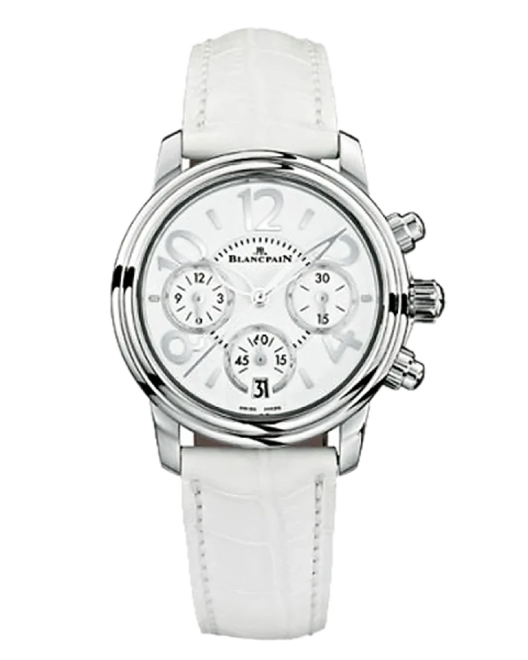 Blancpain Women Chronographe Flyback Stainless Steel Lady's Watch
