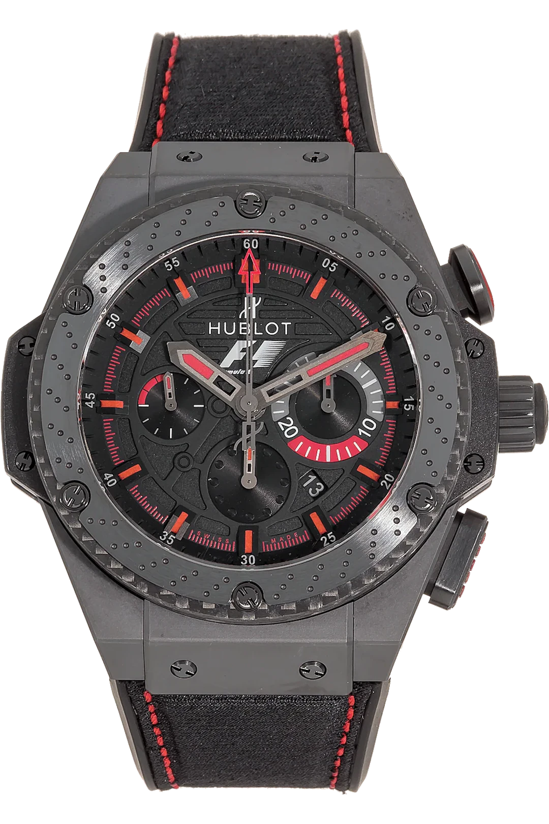 Hublot King Power F1 Limited Edition Ceramic & Titan Men's Watch