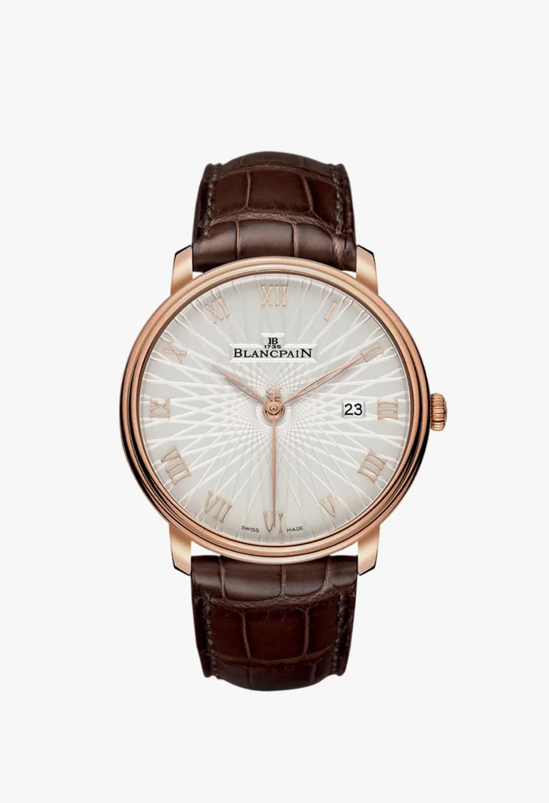 Blancpain Villeret 18K Rose Gold Men`s Watch