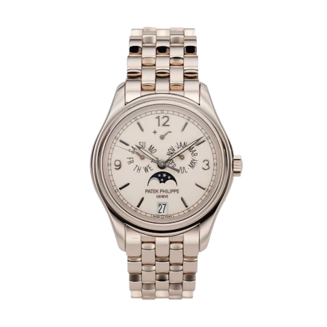Patek Philippe Annual Calendar 18K White Gold Men’s Watch