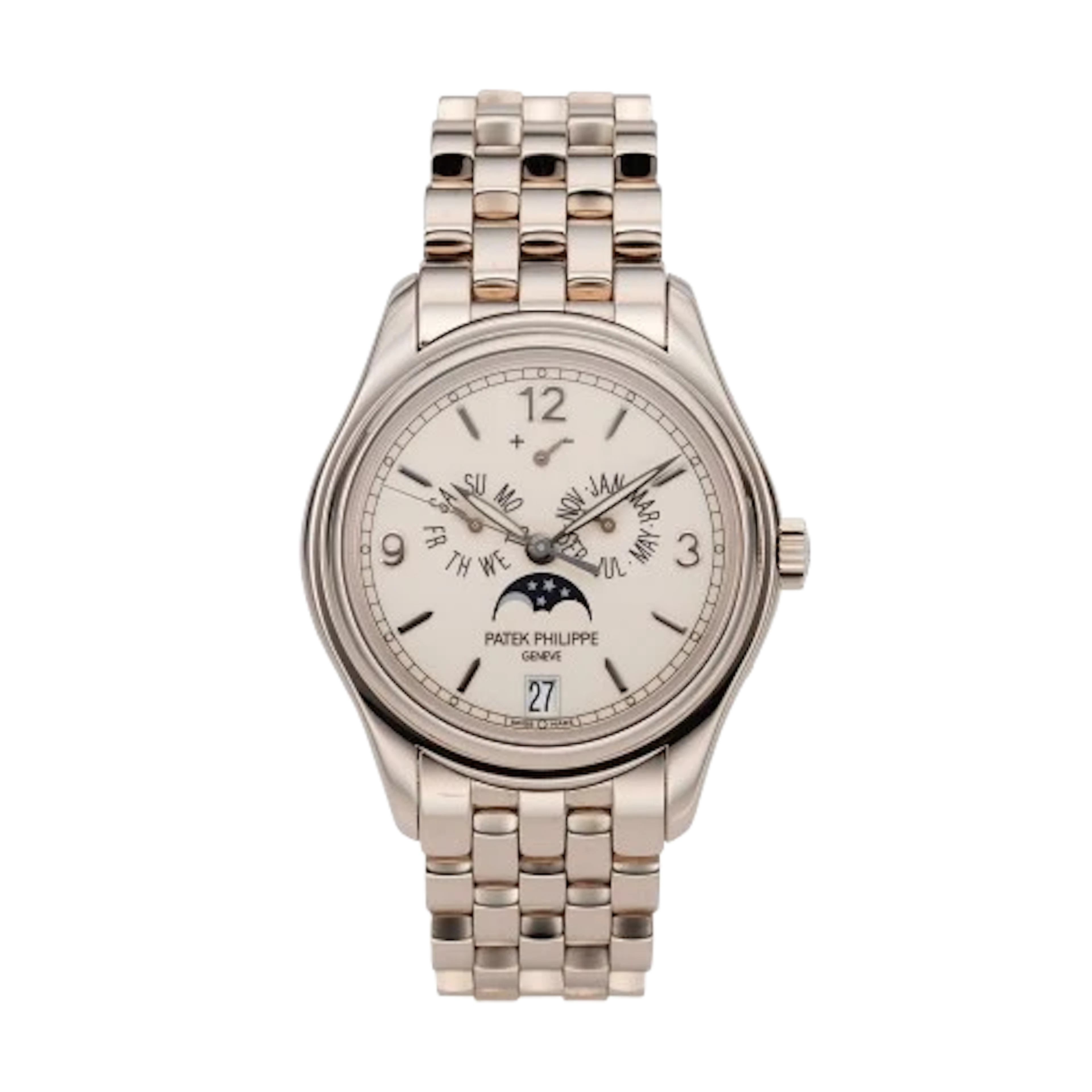 Patek Philippe Annual Calendar 18K White Gold Men’s Watch