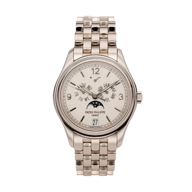 Patek Philippe Annual Calendar 18K White Gold Men’s Watch