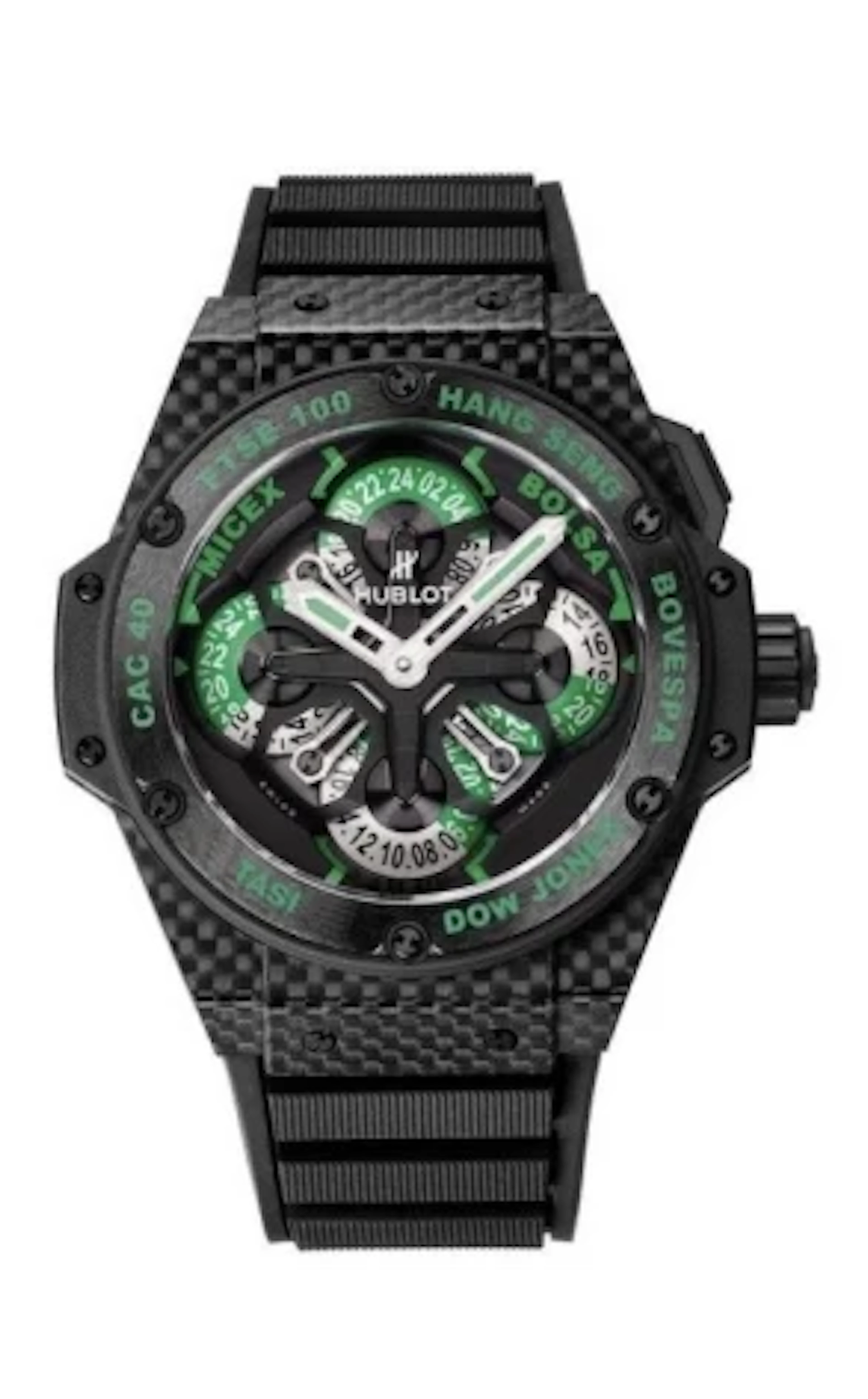 Hublot King Power GMT Chronograph Carbon Men's Watch