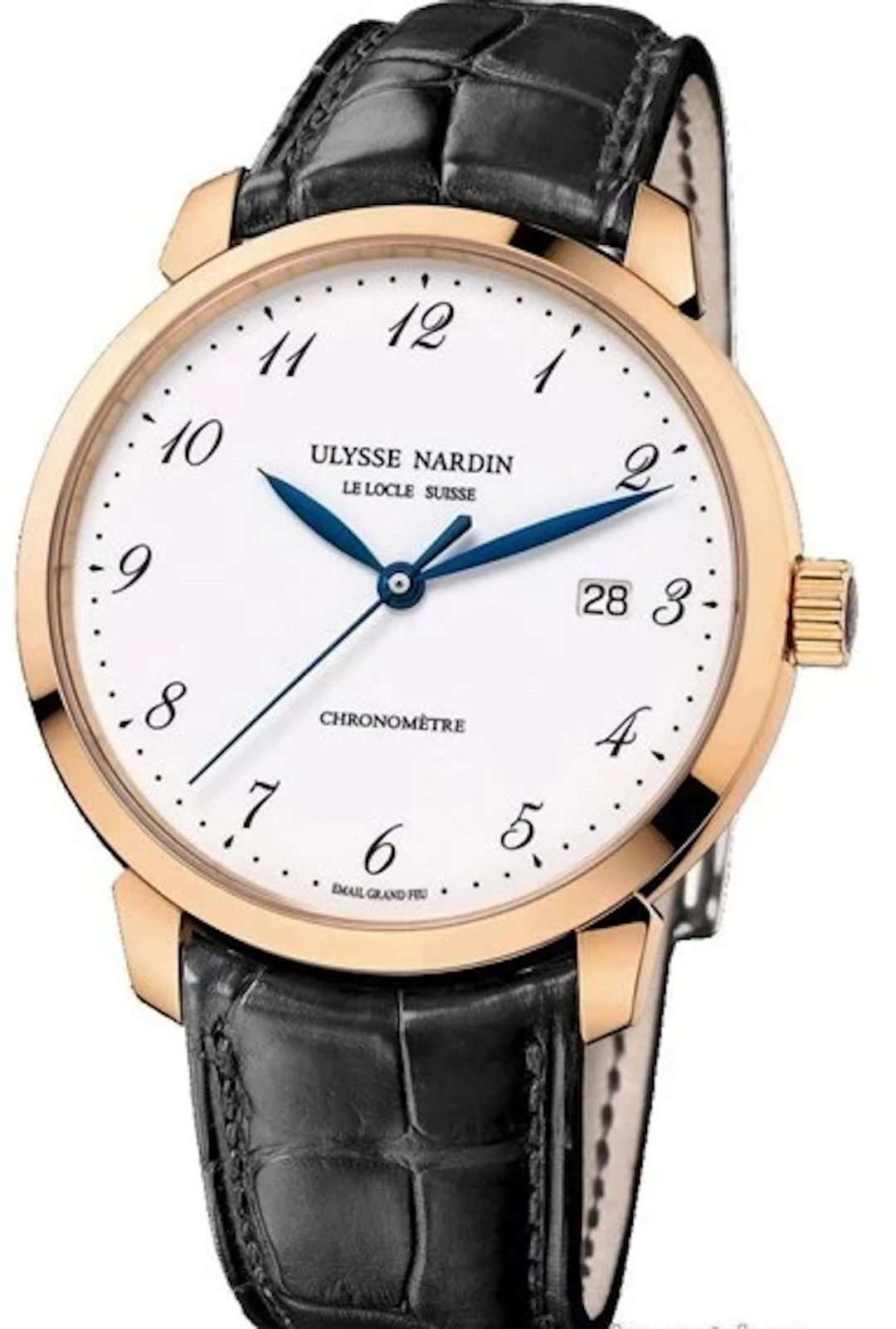 Ulysse Nardin Classico 18K Rose Gold Men's Watch