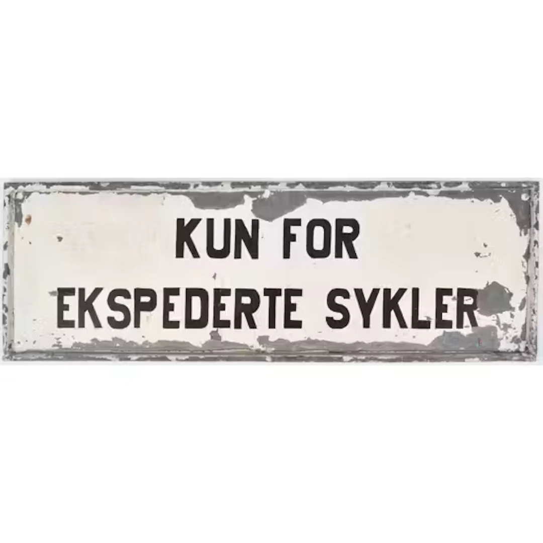 KUN FOR EKSPEDERTE SYKLER