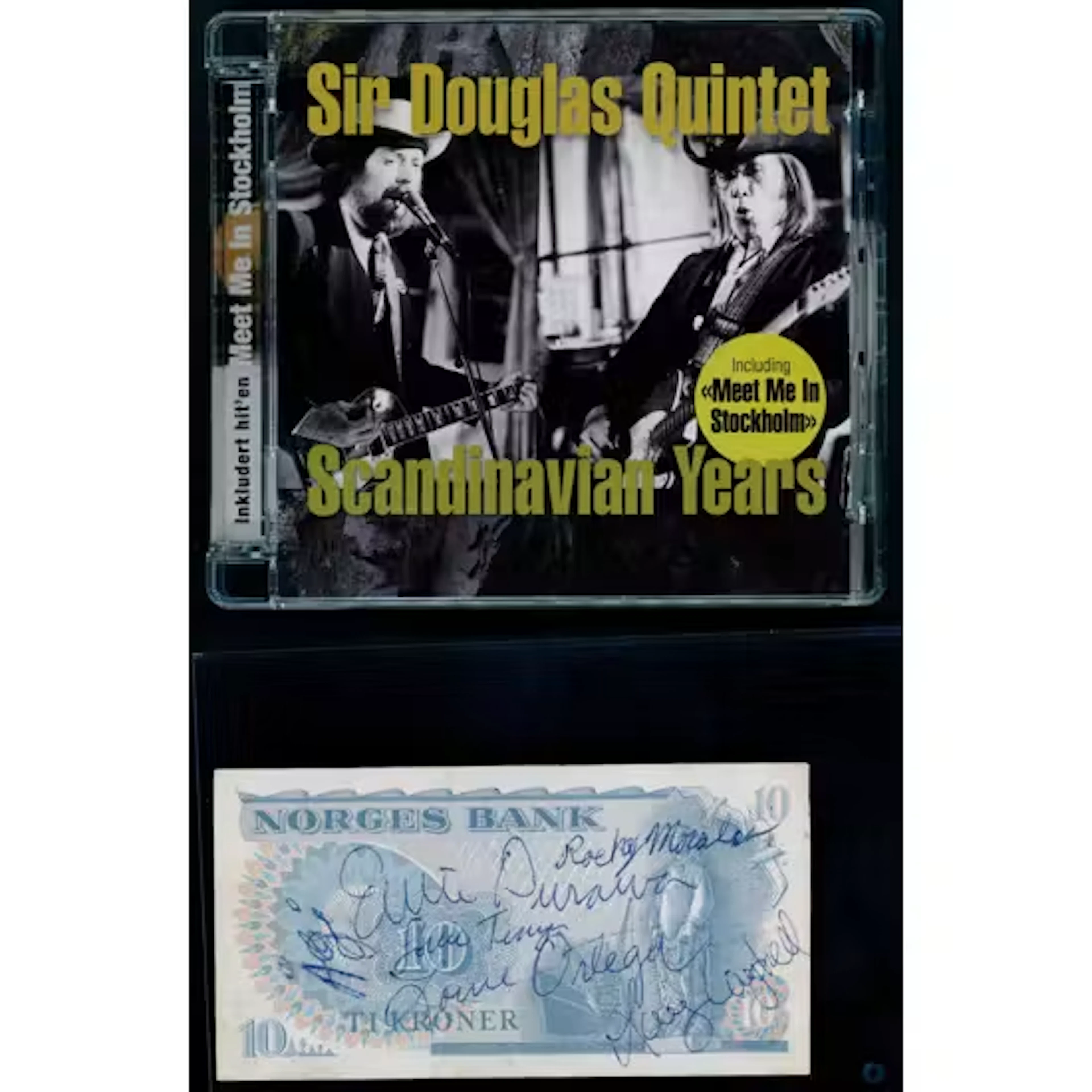 SIR DOUGLAS QUINTET AUTOGRAFER