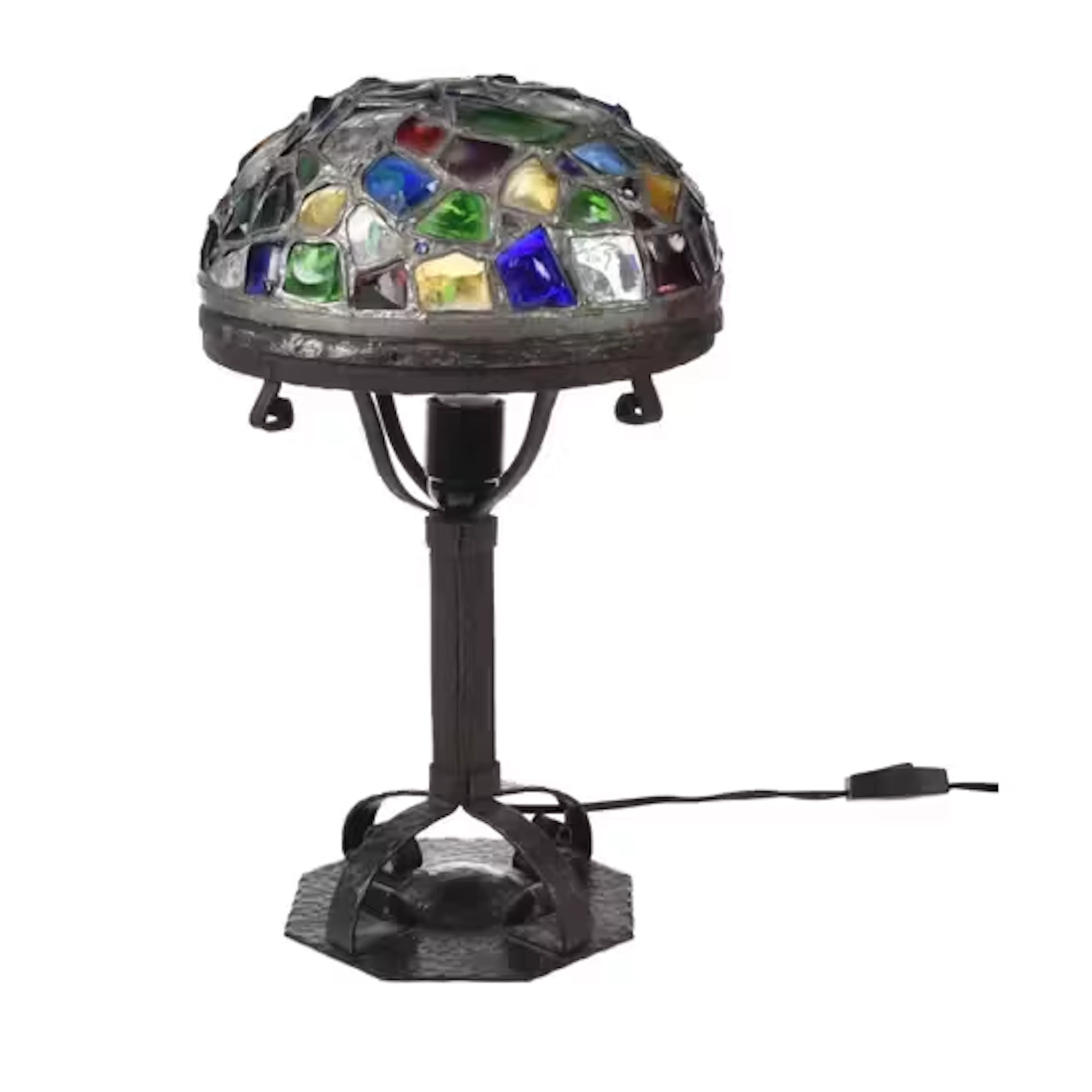 BORDLAMPE i hamret jern