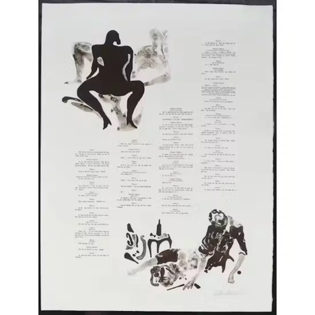GRAFISK BLAD FRA HEDDA GABLER MAPPEN