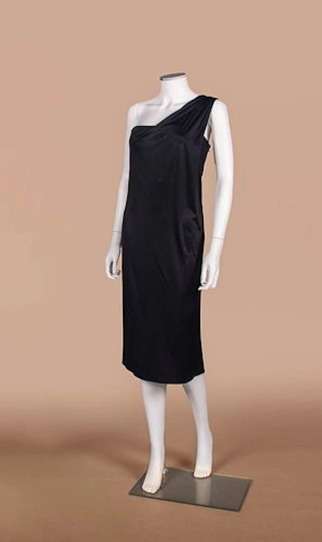 GIANNI VERSACE ASYMMETRICAL EVENING DRESS, 1998