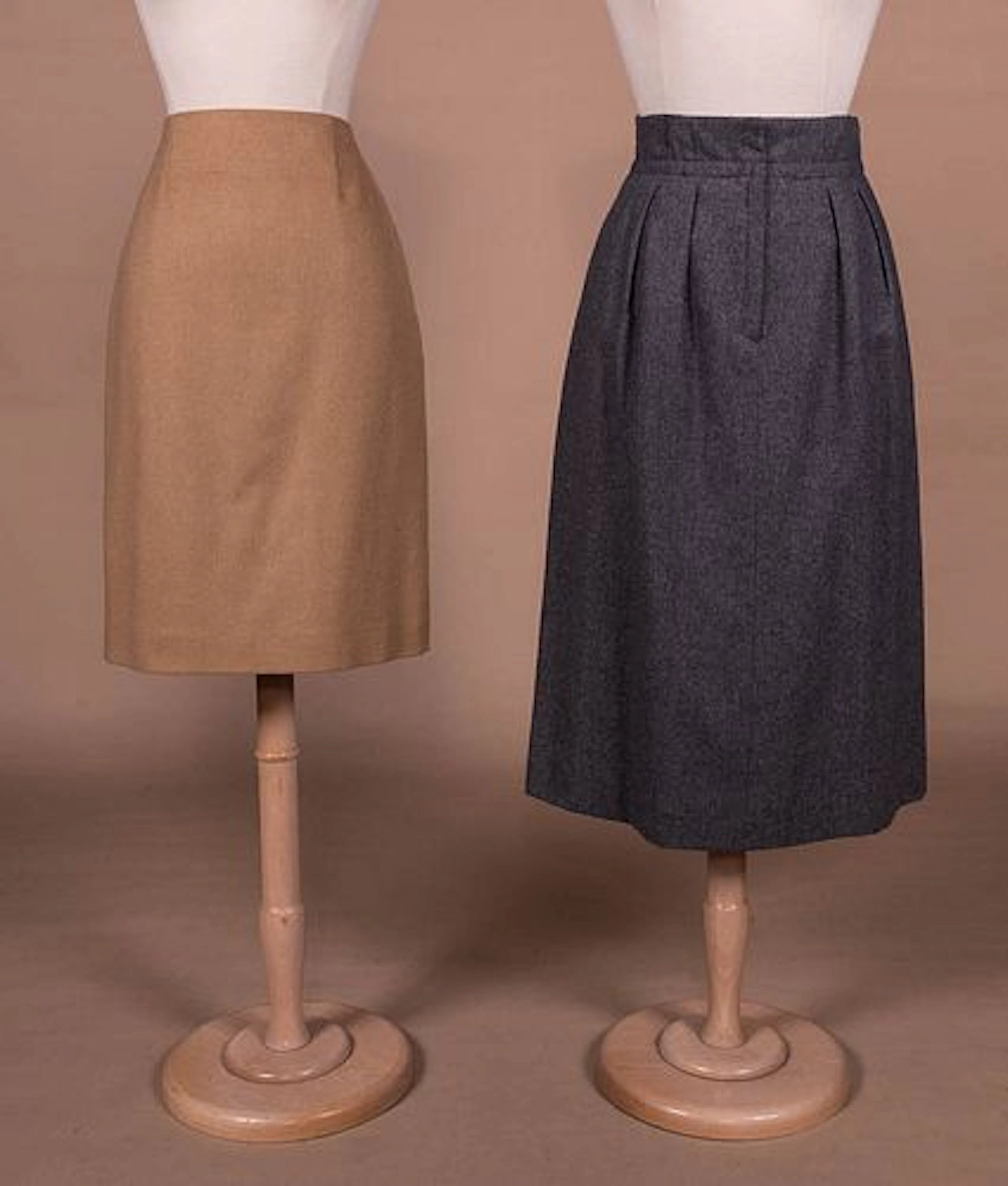 TWO CHRISTIAN DIOR SKIRTS, 1980S