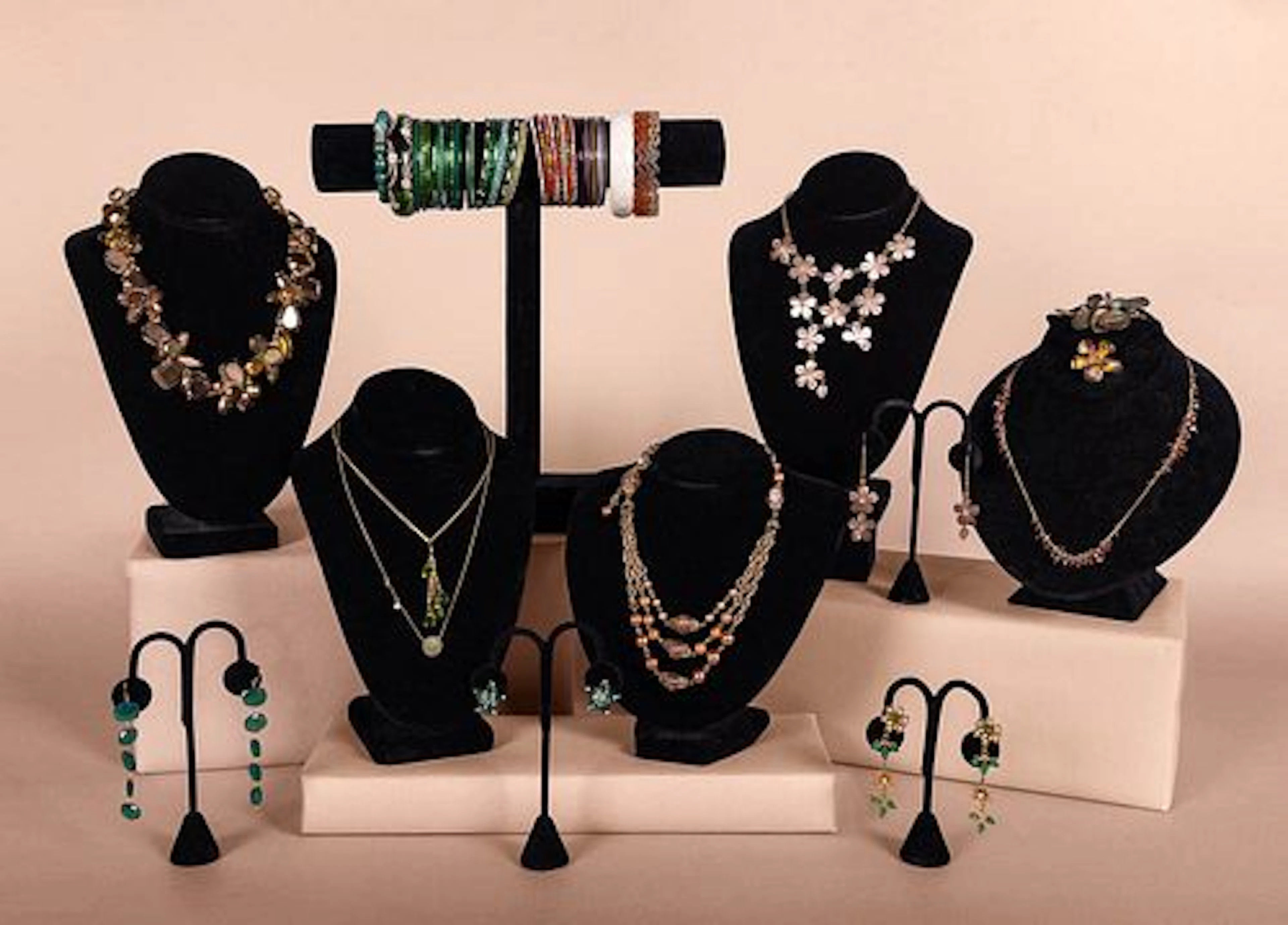 GENEROUS LOT OF COLORFUL COSTUME JEWELRY, 1990S - 2000S