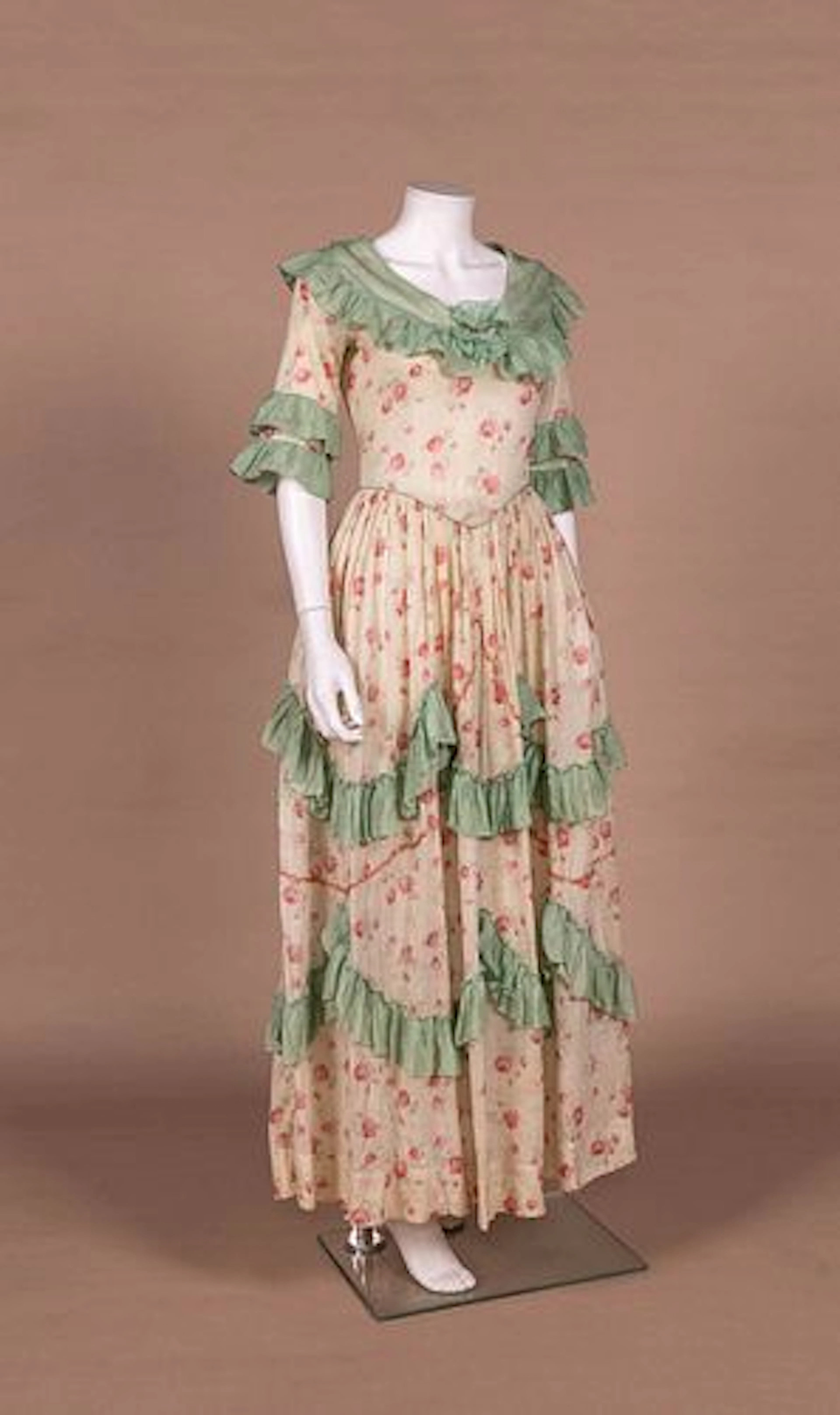 GEORGE WASHINGTON BICENTENNIAL PRINTED DRESS, 1932
