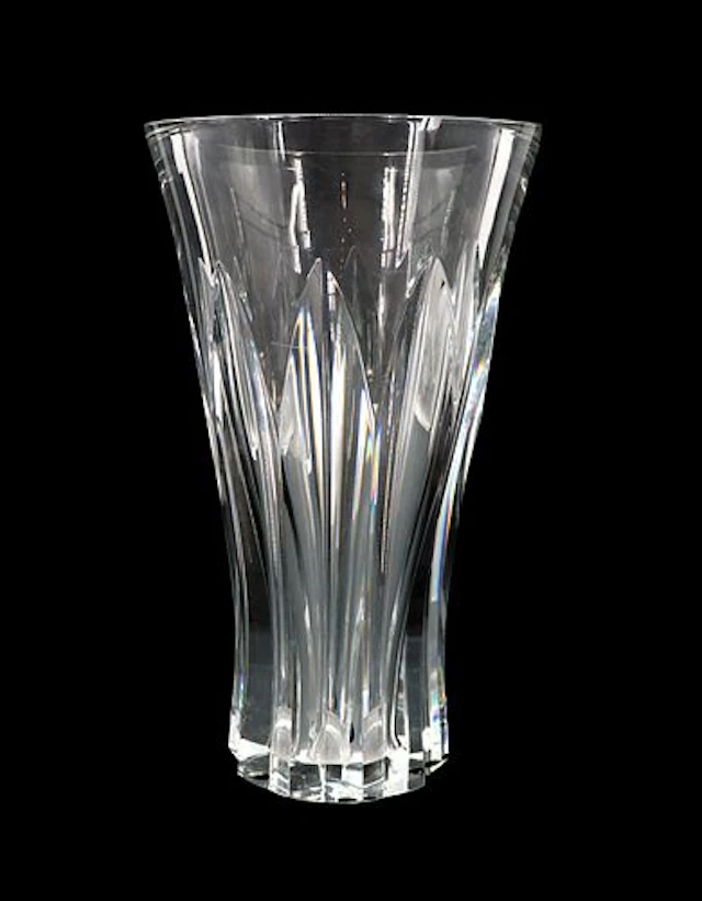 Monumental Baccarat Crystal Pauline Vase