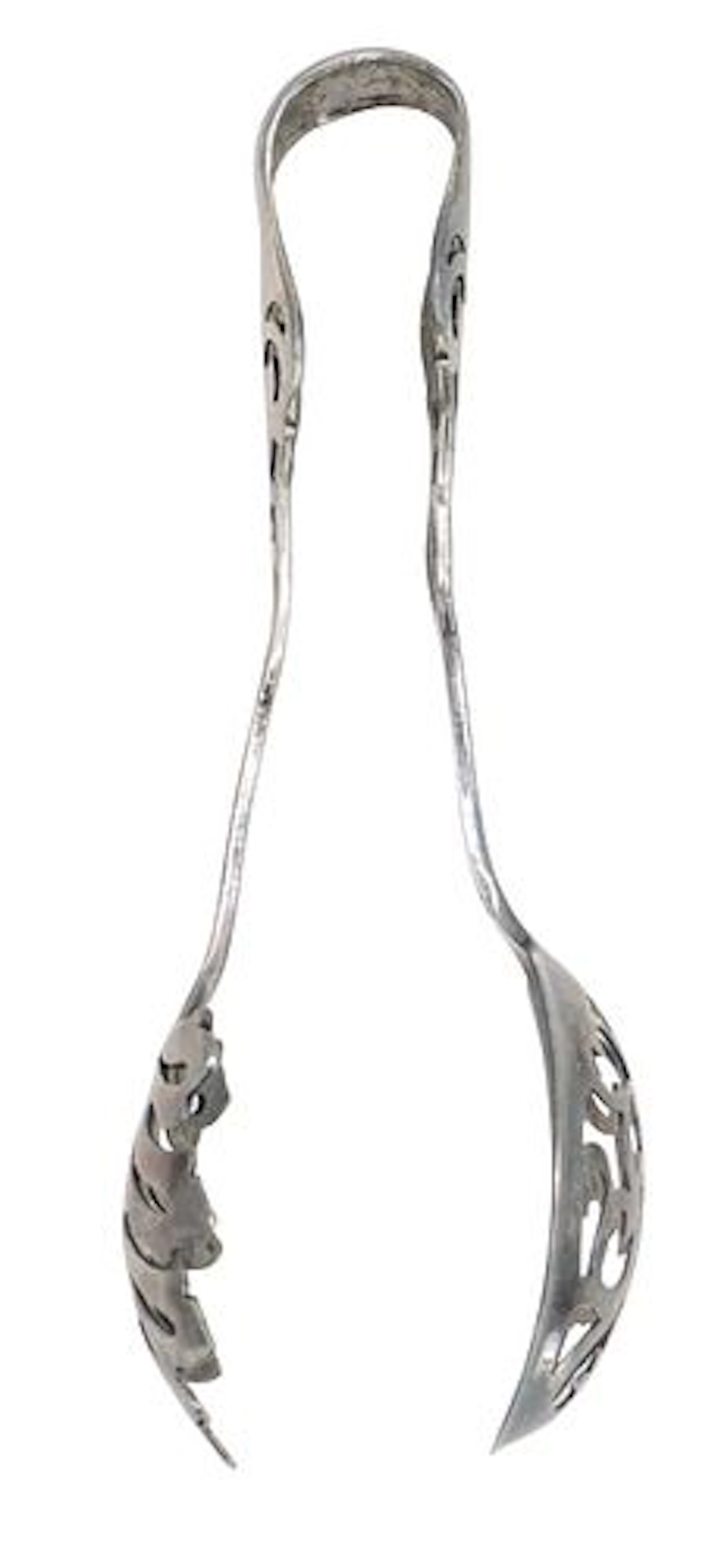Watson Silver Company "Commonwealth" Sterling Silver Ice Tongs - 2.215 ozt.