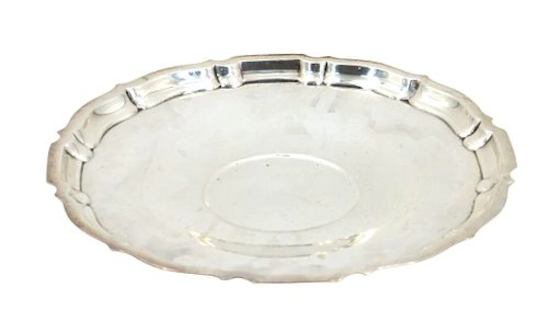 Gorham Commemorative Sterling Silver Footed Tray - 19.820 ozt.