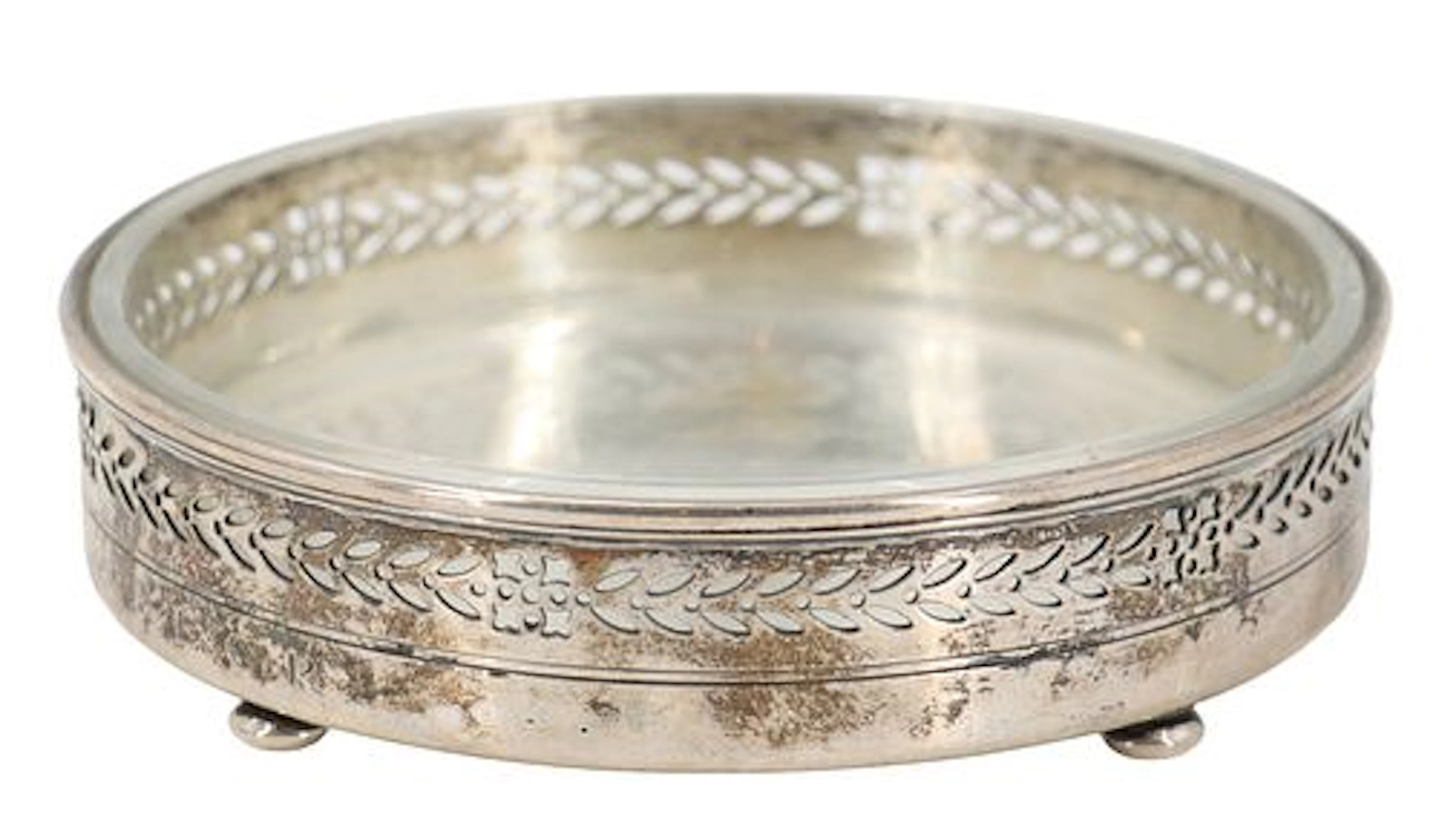 Vintage Tiffany & Co. Sterling Silver Bottle Coaster - 5.500 ozt.
