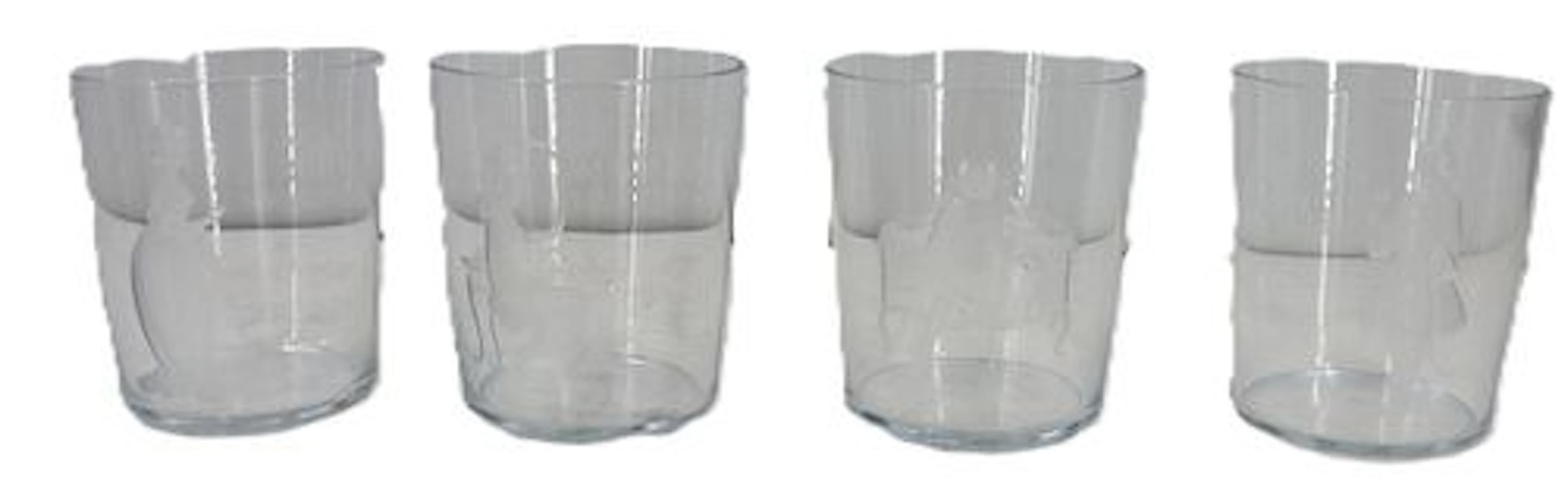 (4) Austrian J. & L. Lobmeyr Etched Crystal Tumblers