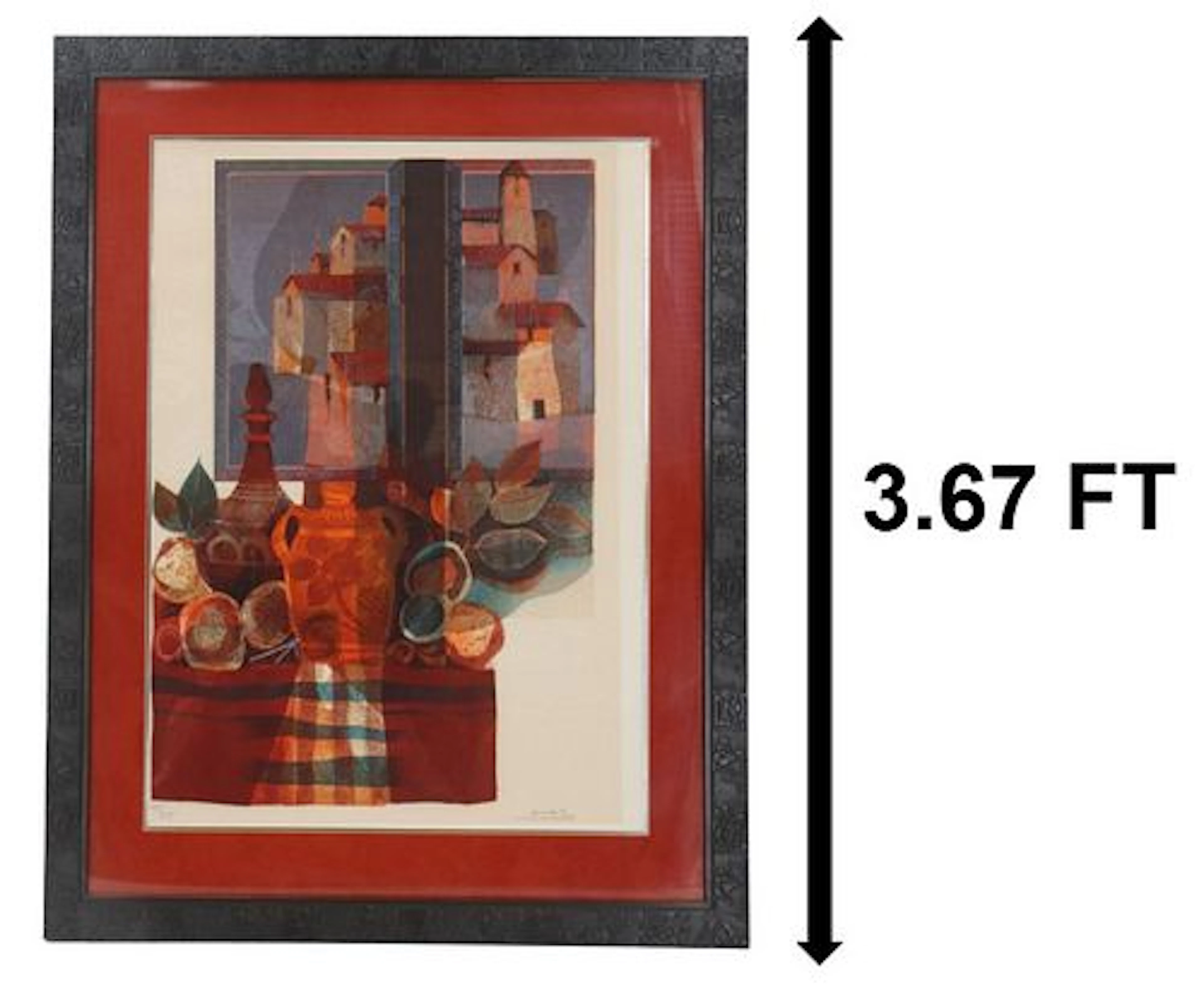 Alvar Bunol (Born 1935) Spanish, Limited Edition Lithograph Abstract
