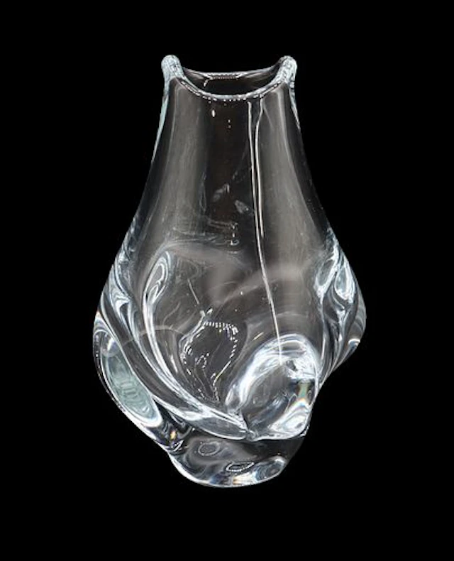 Italian Oggetti Abstract Art Glass Vase