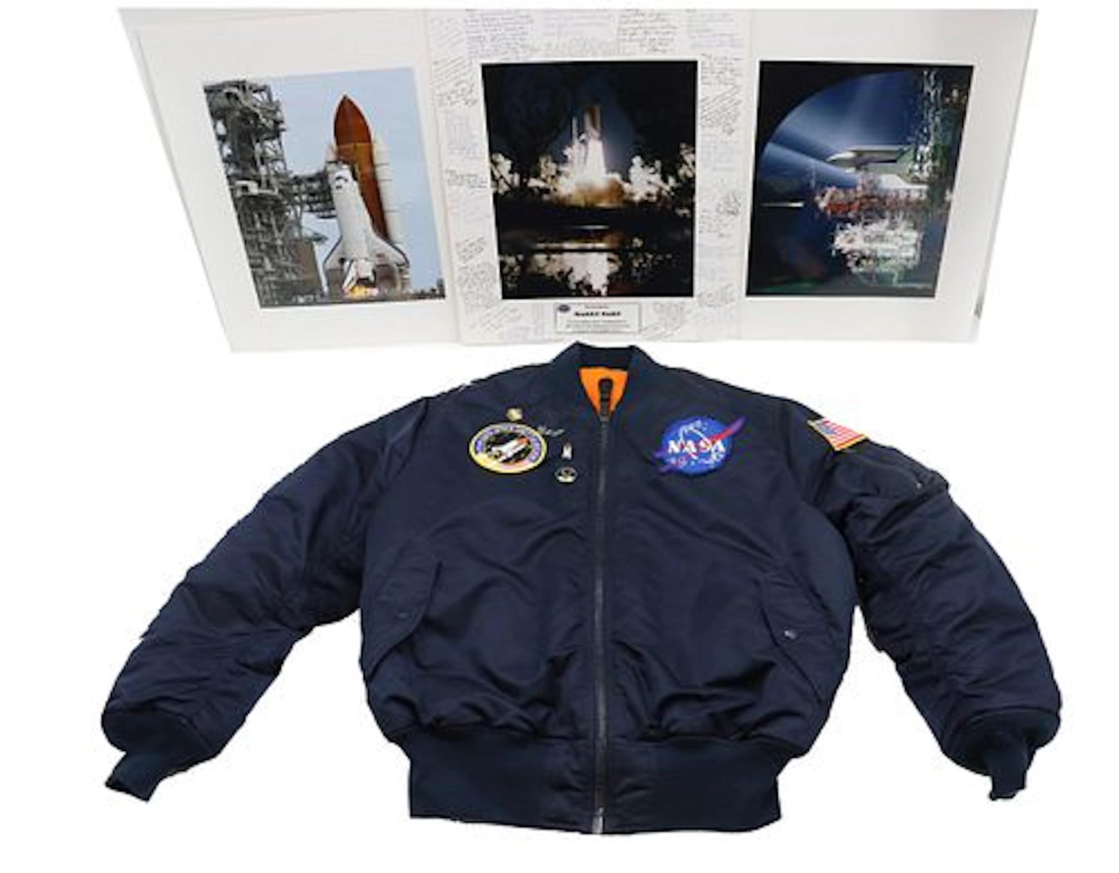 NASA Space Memorabilia Presented to Harry Hart on his Retirement as Engineer