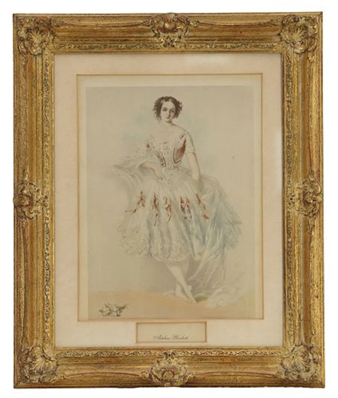 Joseph Anton Buckdorf (19th Century) German/Austrian, Hand Colored Lithograph