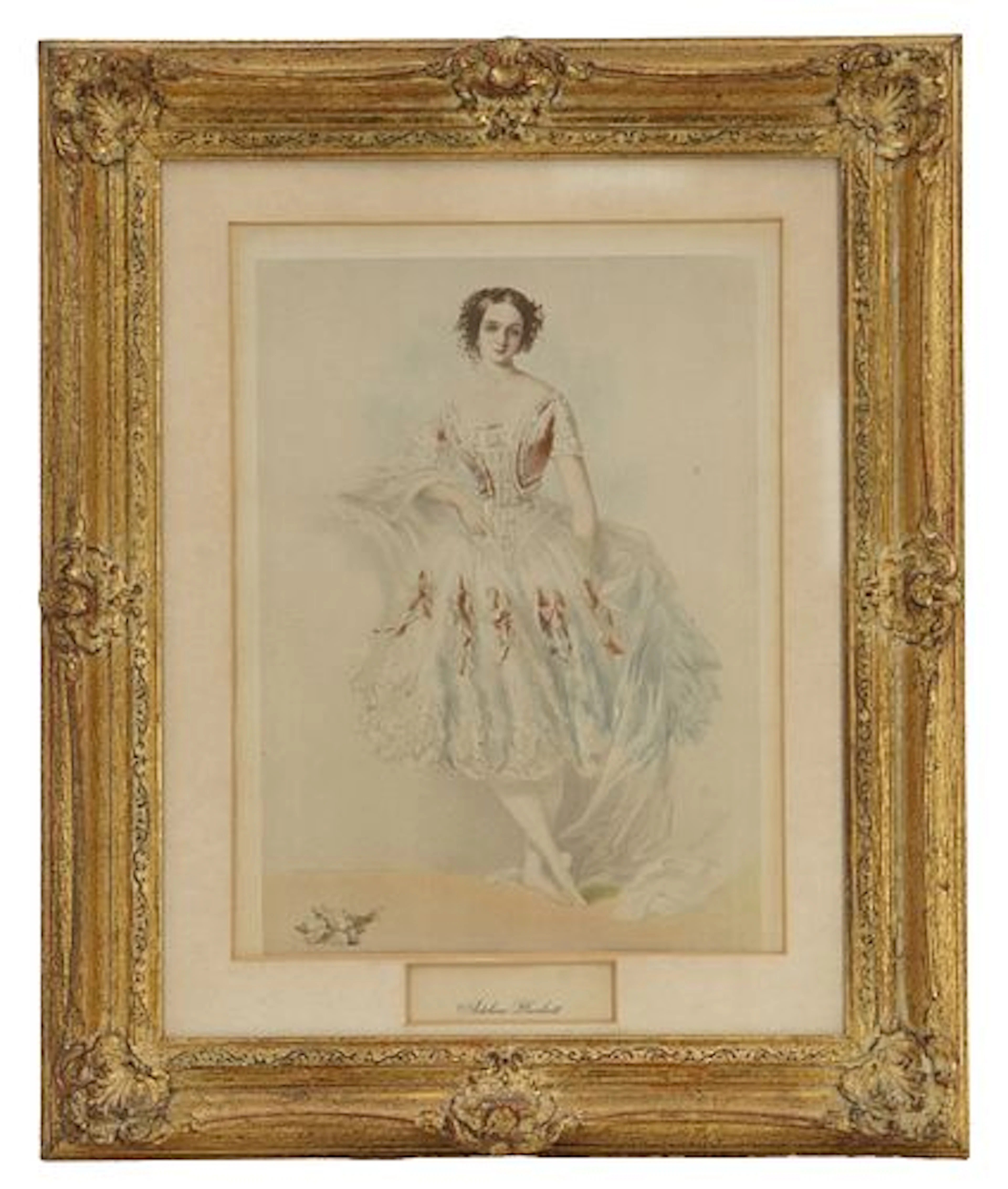 Joseph Anton Buckdorf (19th Century) German/Austrian, Hand Colored Lithograph