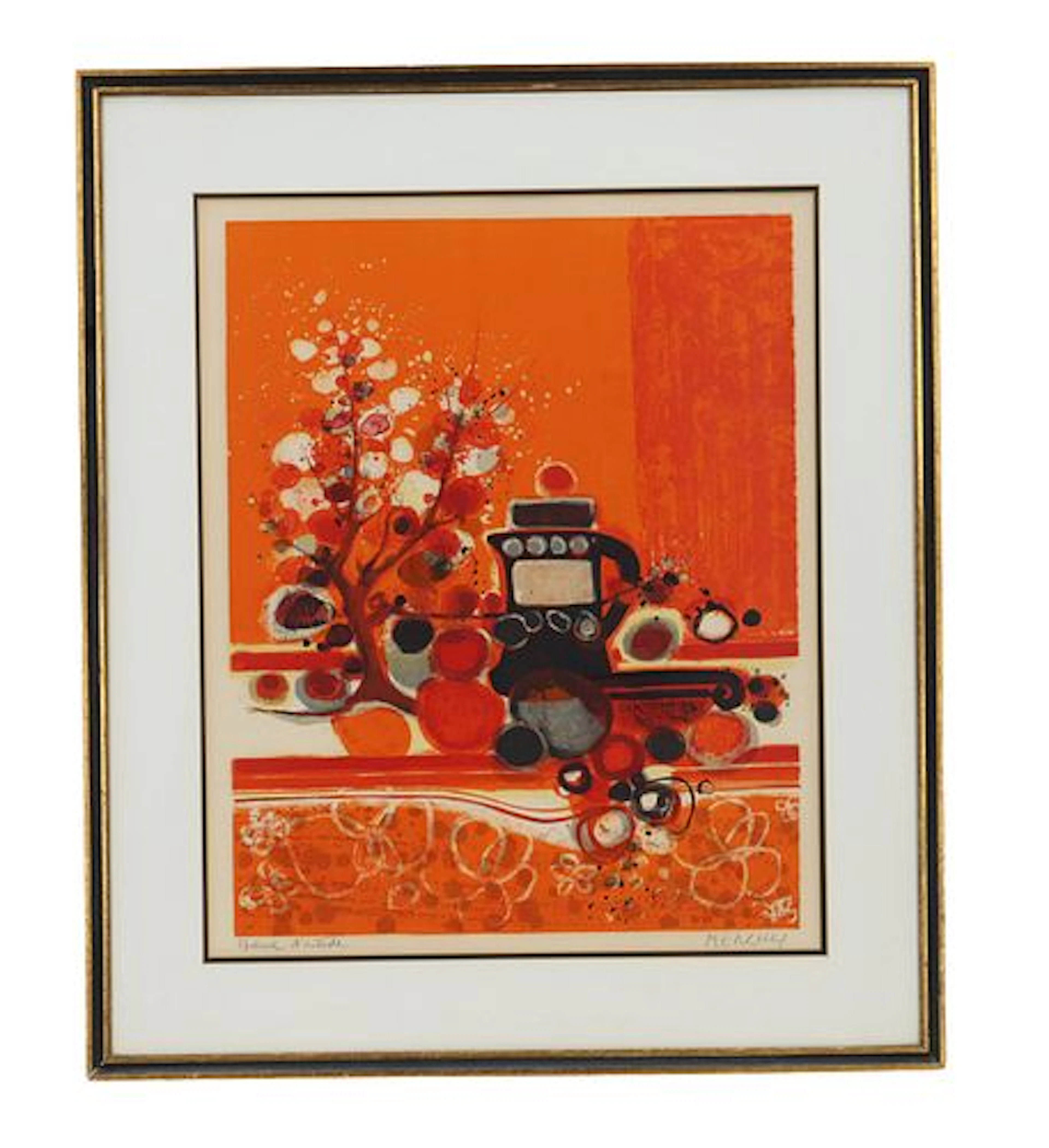 Frederic Menguy (1927-2007) French, Artist Proof Color Lithograph