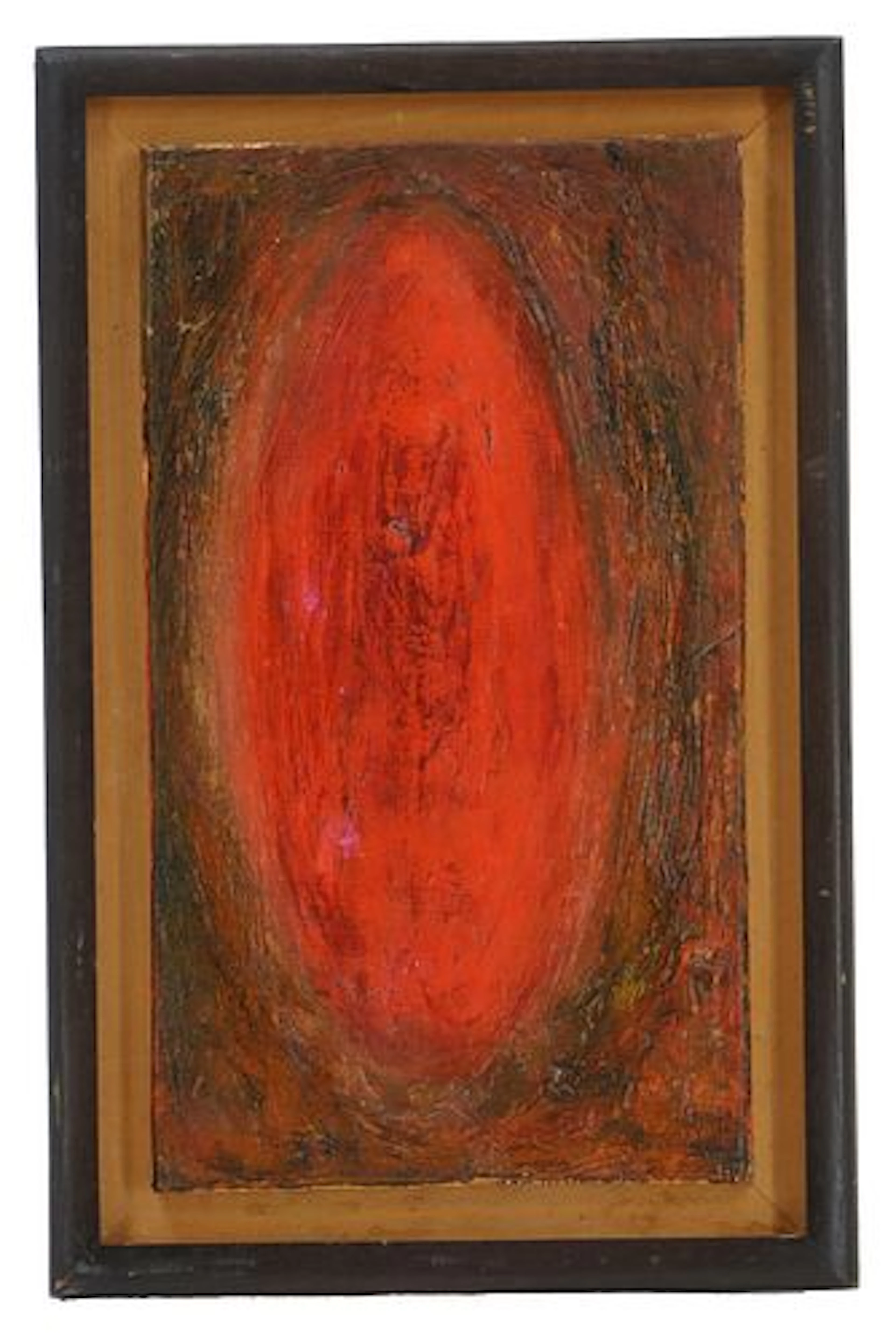 American School Contemporary Abstract Expressionist Oil Painting "Whorl"