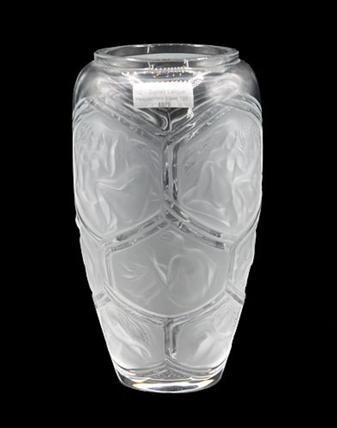 Lalique "Hesperides" Crystal Vase