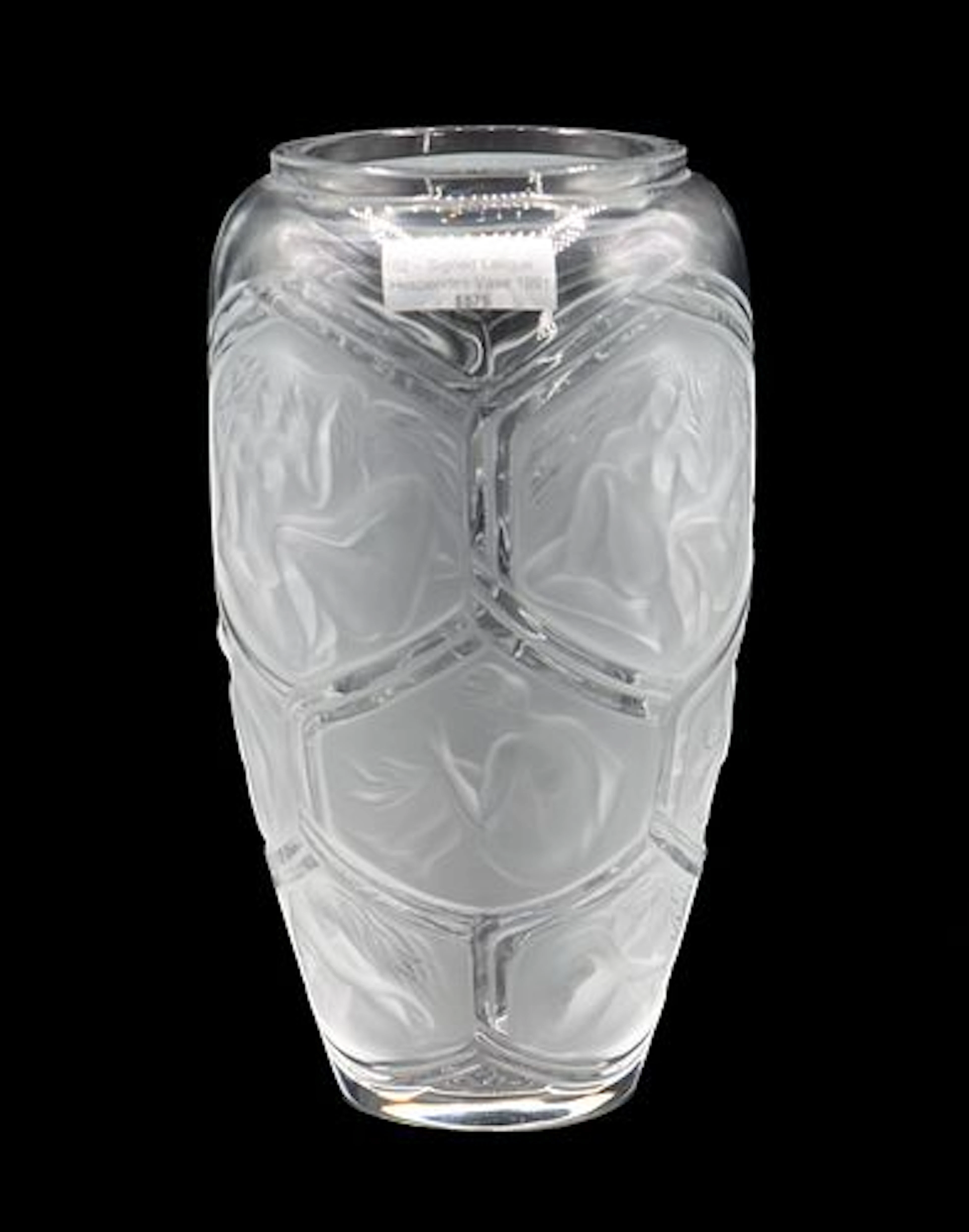 Lalique "Hesperides" Crystal Vase