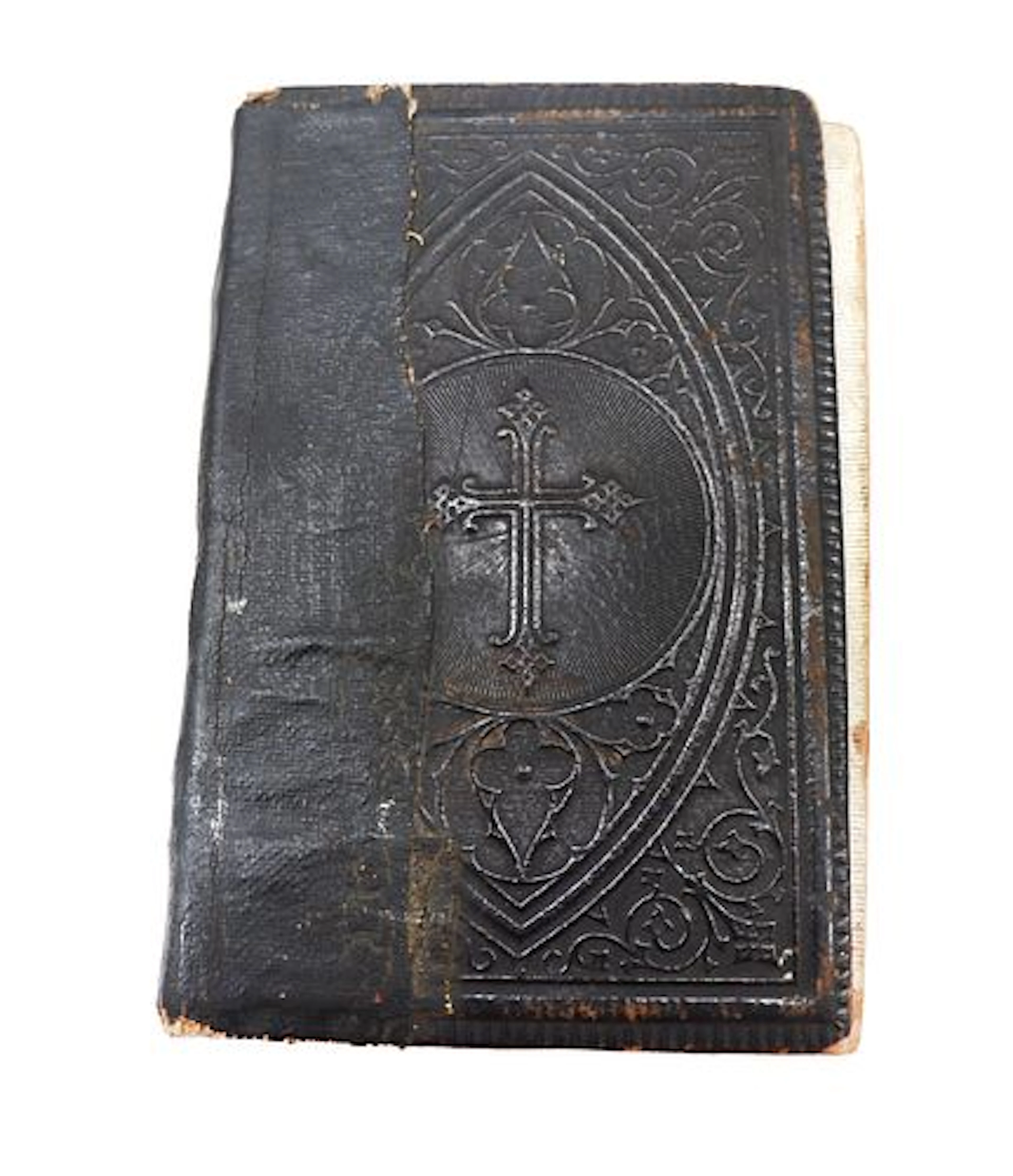 19th Century Danish Leather Bound Pocket Hymnal