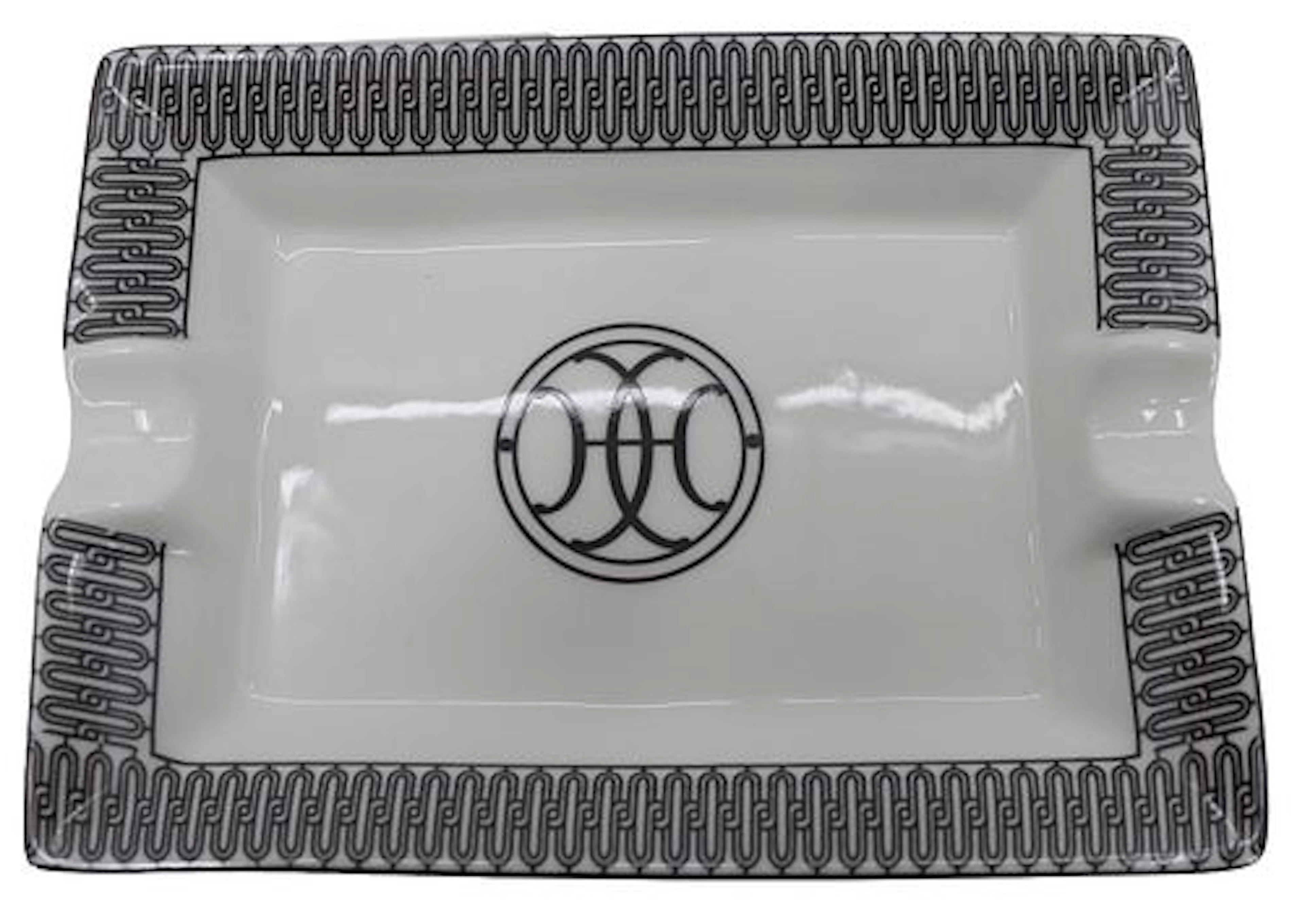 Hermes H-Deco Porcelain Cigar Ashtray
