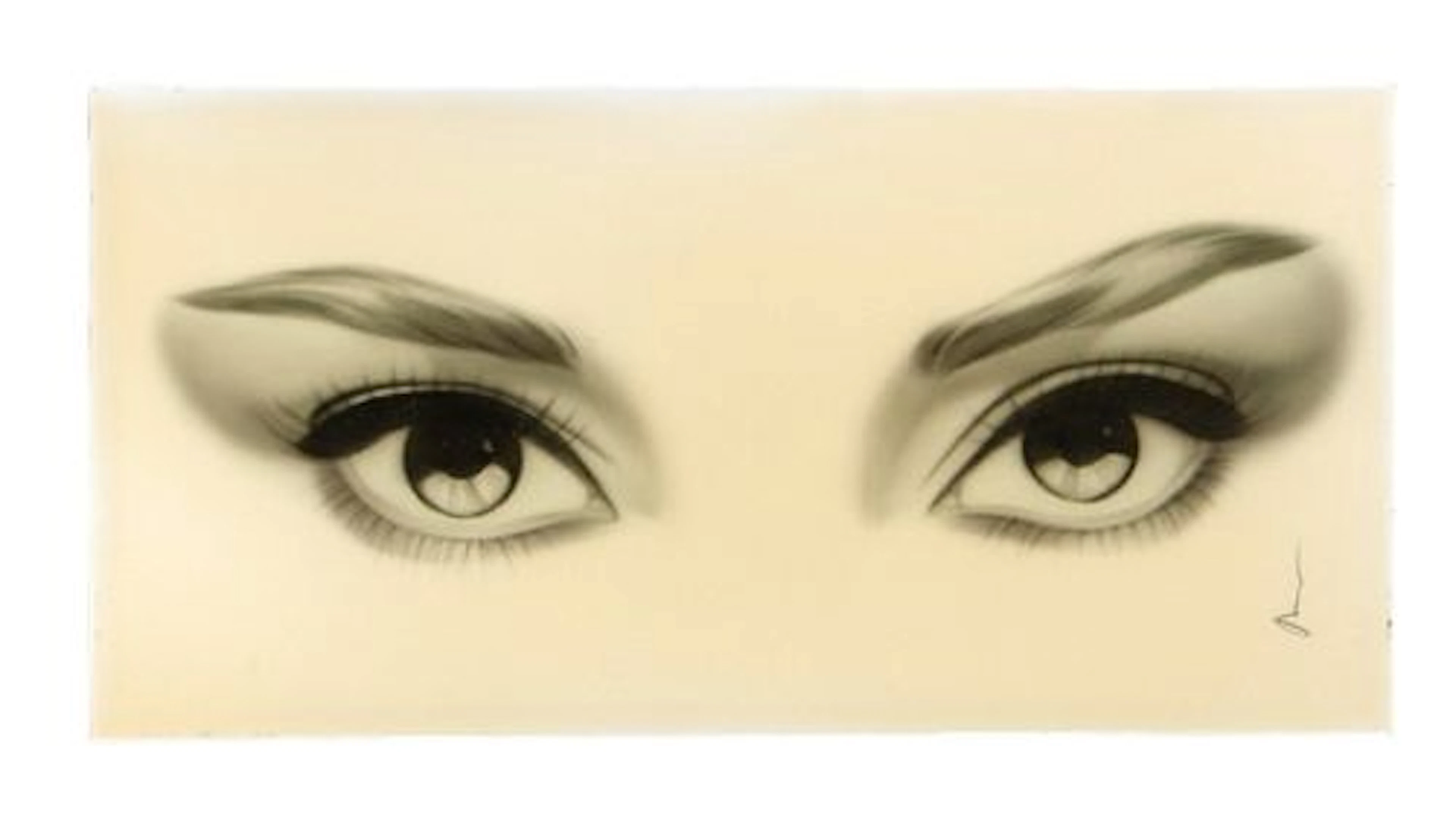 Adam Scott Rote (Born 1970) American, Airbrush Monochrome Pop Art