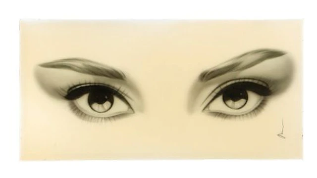 Adam Scott Rote (Born 1970) American, Airbrush Monochrome Pop Art