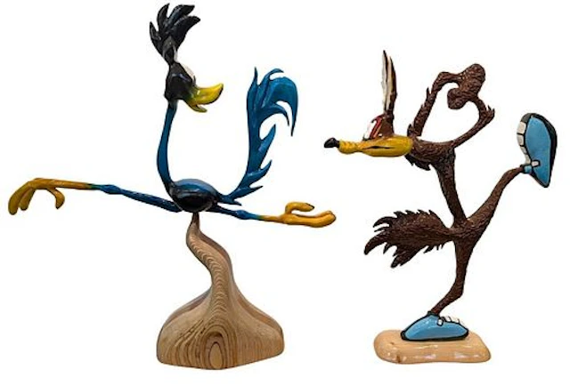 John Marshall (21st Century) American, Hand Carved Wooden Sculptures