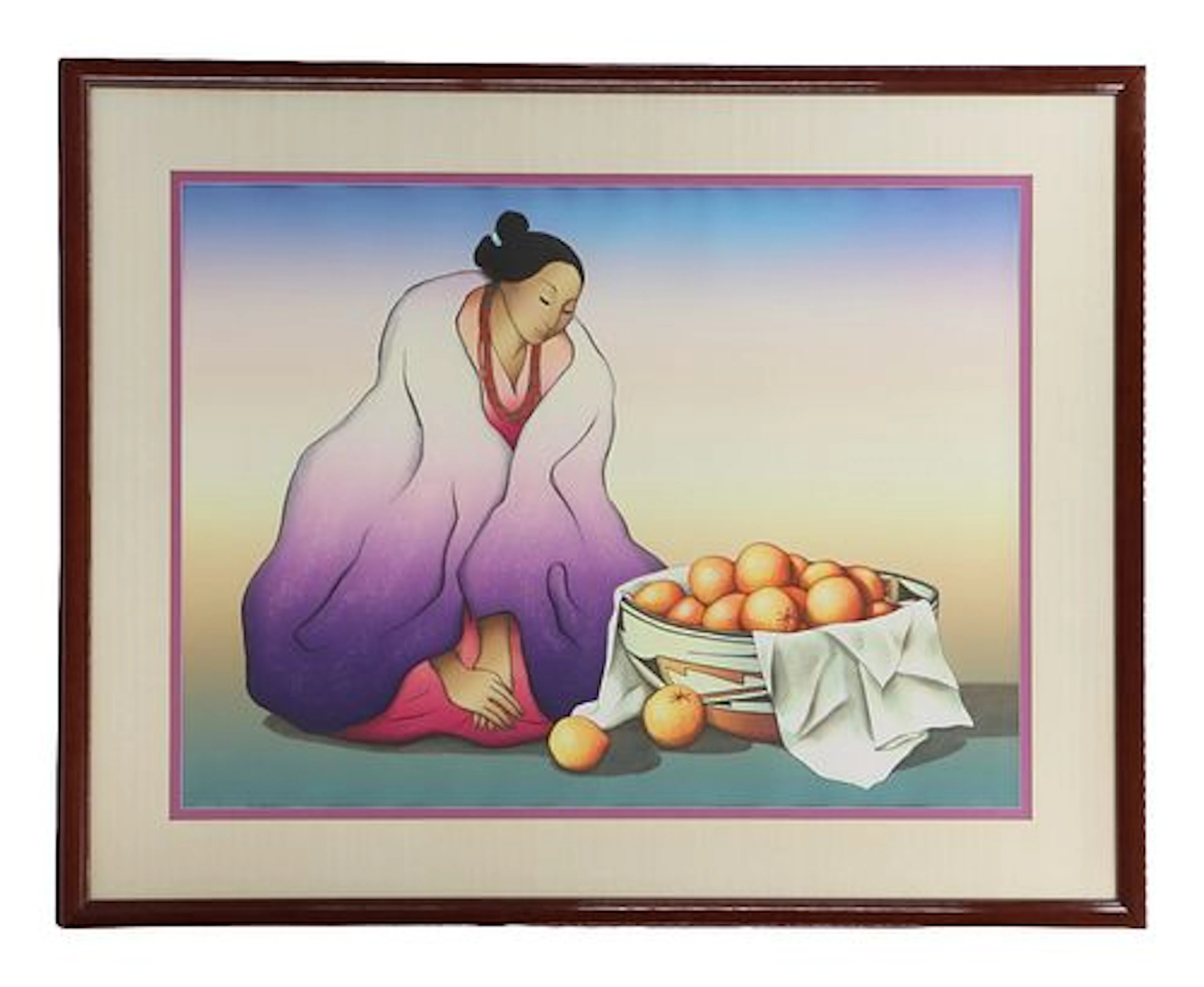 R. C. Gorman (1931-2005) Navajo, "Naranja" Signed and Numbered Limited