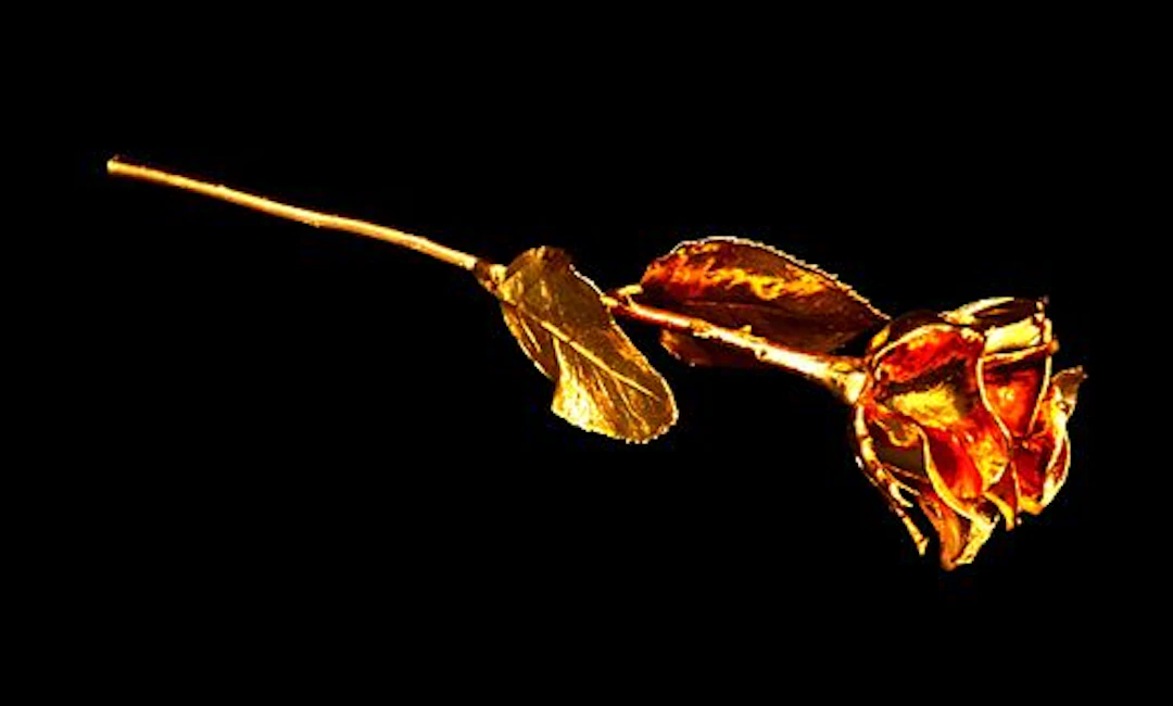 24k Gold-Dipped "Forever Rose"