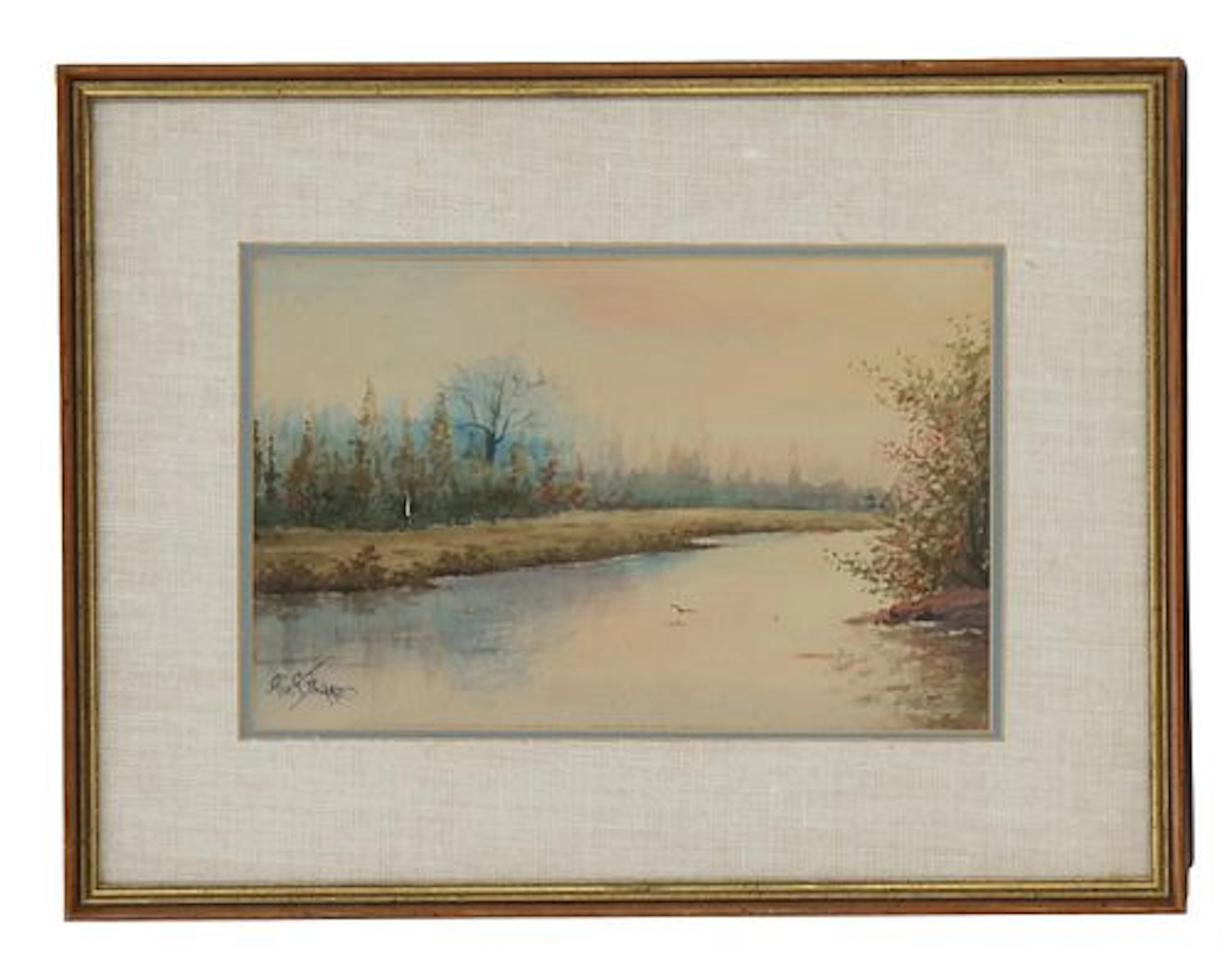 George Gardner Phipps (1838-1925) American, Watercolor