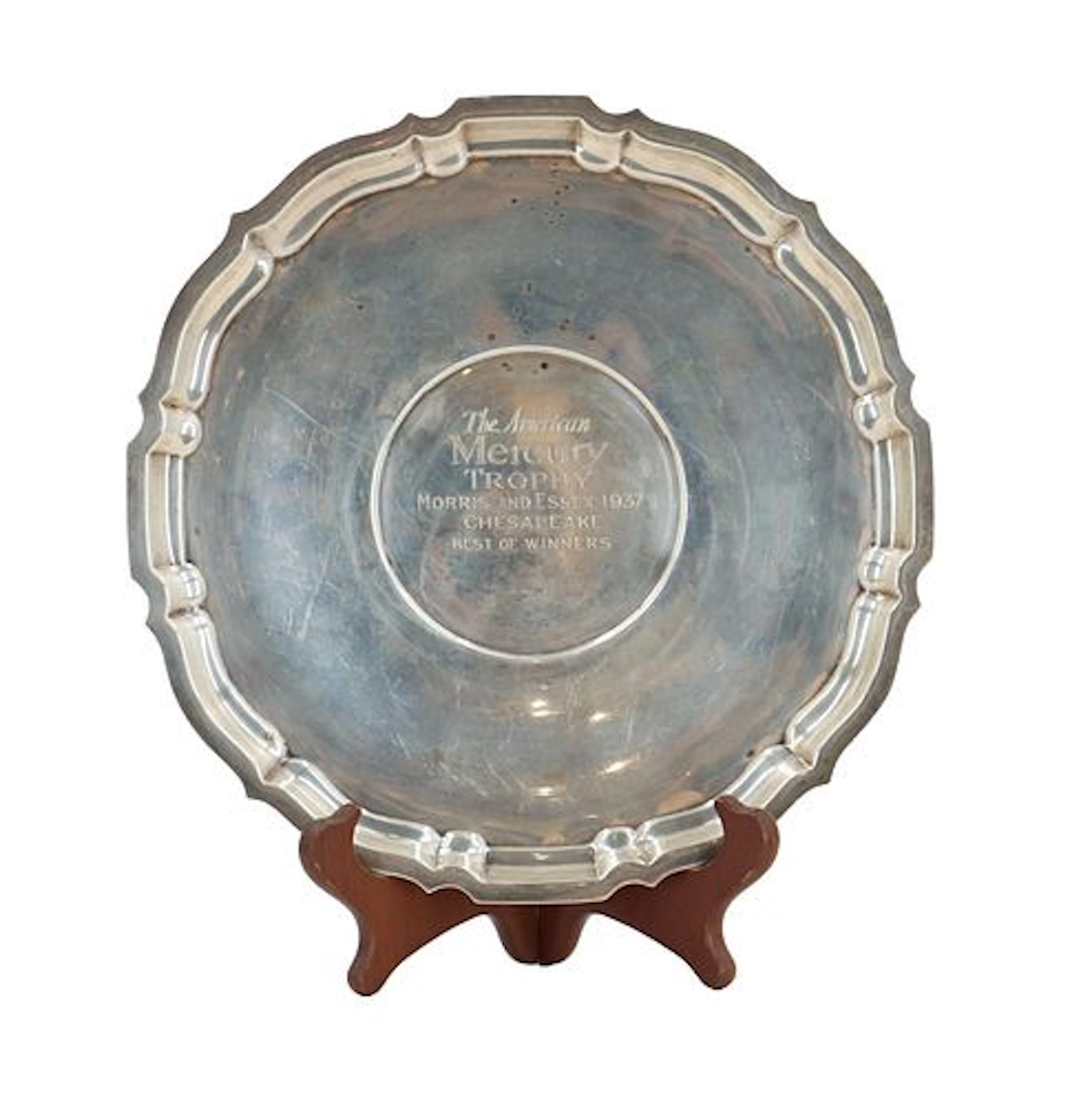 Gorham Commemorative Sterling Silver Plate - 17.515 ozt.