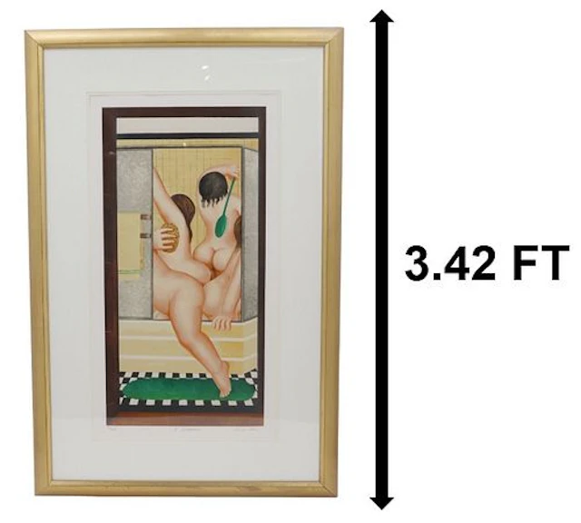 Beryl Cook (1926-2008) British, Lithograph Print Risque Outsider Art