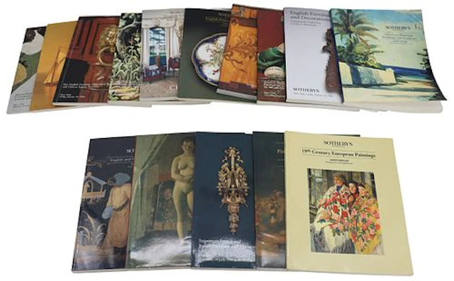 (15) Vintage Sotheby's Auction Catalogues