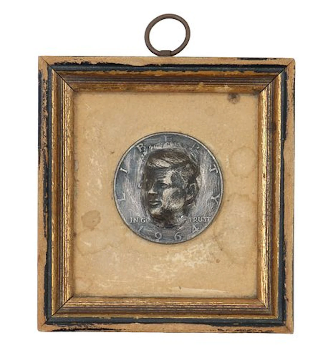 Framed 1964 John F Kennedy Half Dollar