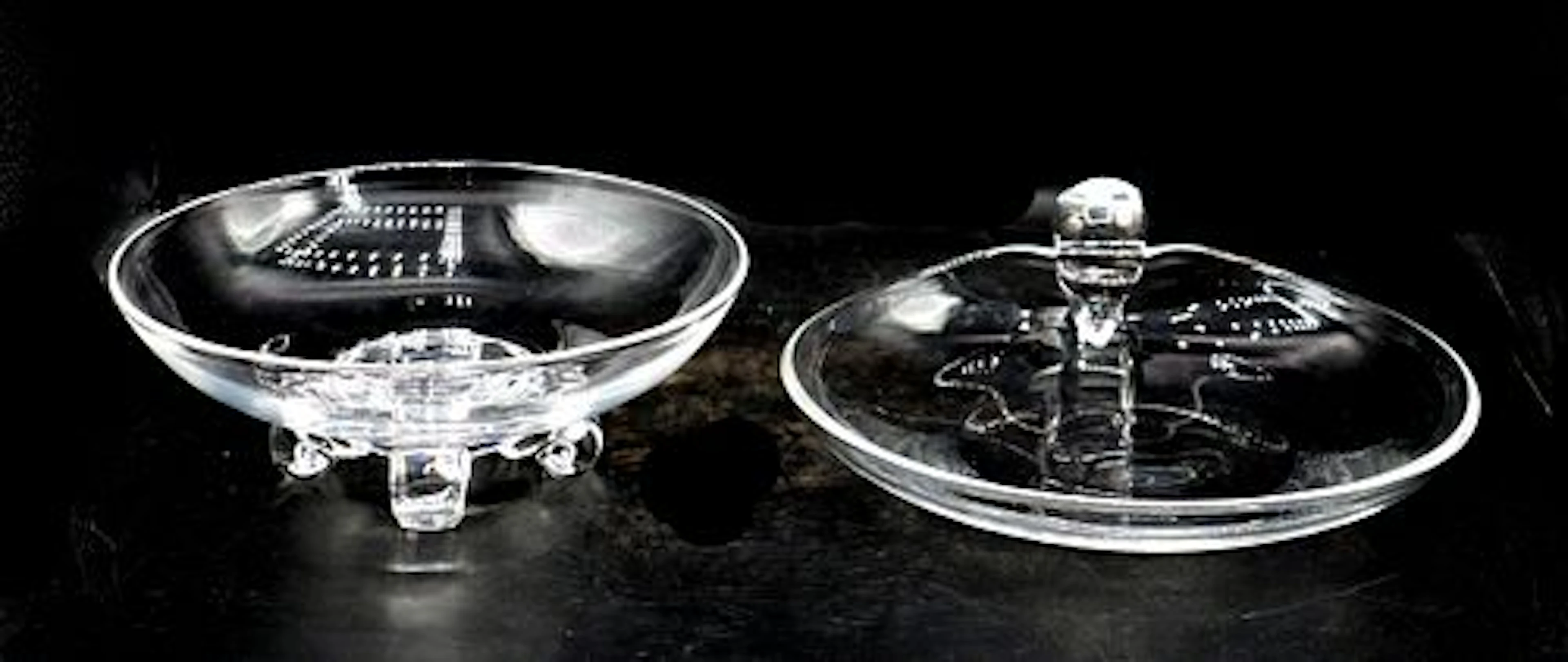 (2) Steuben Crystal Bowls