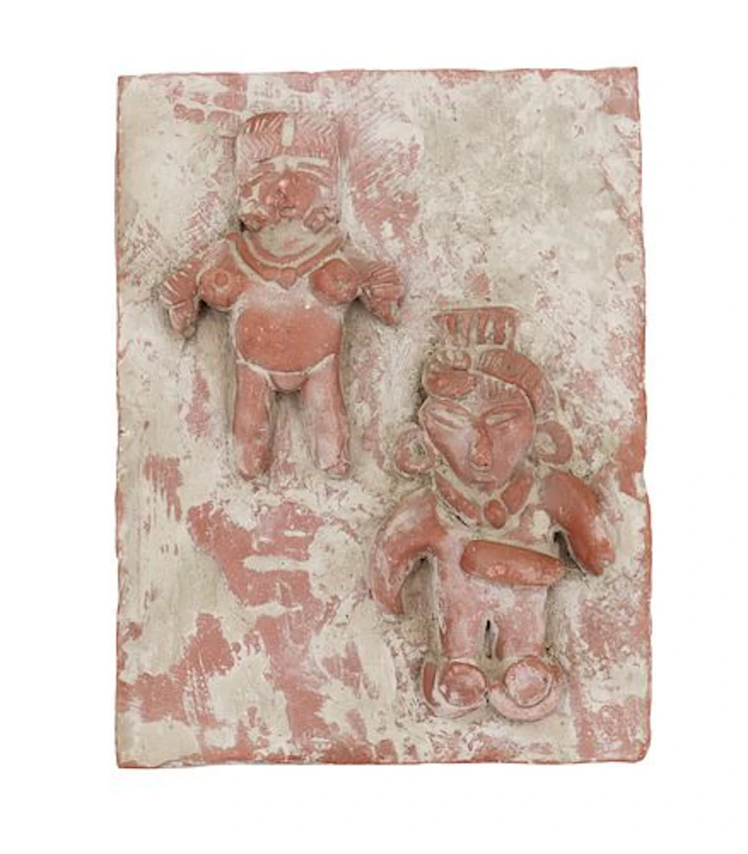 Frank Colson (1931-2015) American, Terracotta Neo Primitivist Pre-Colombian