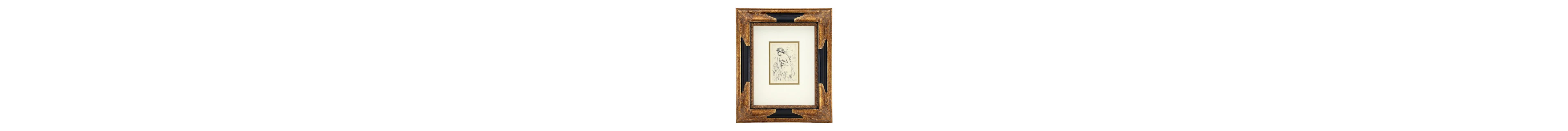 Pierre-Auguste Renoir (1841-1919) French, Figural Etching "Baigneuse
