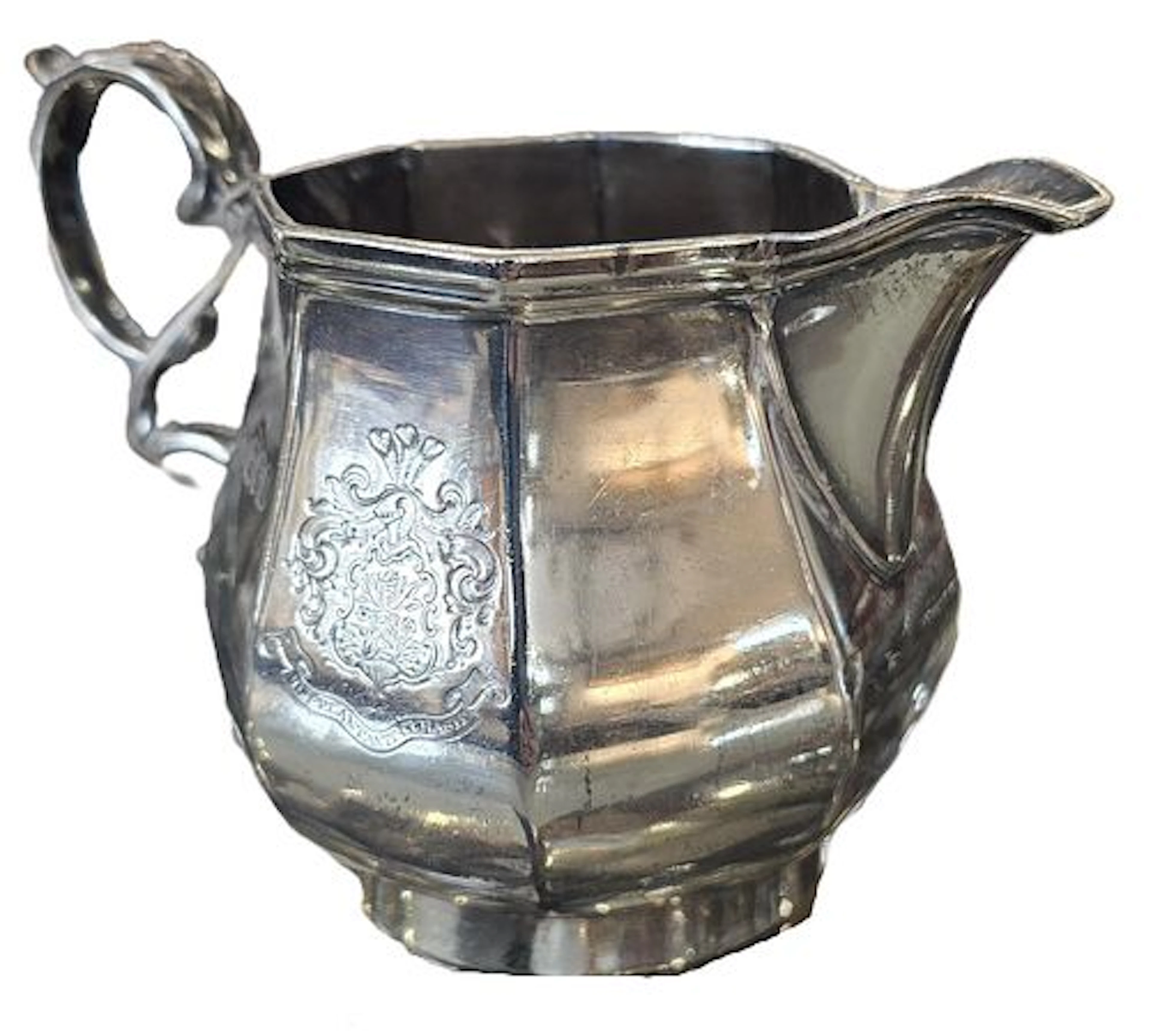 Antique Crichton Bros Sterling Silver Creamer - 6.355 ozt.