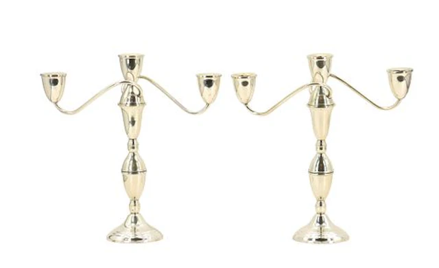 (2) Duchin Creation Convertible Weighted Sterling Silver Candelabras