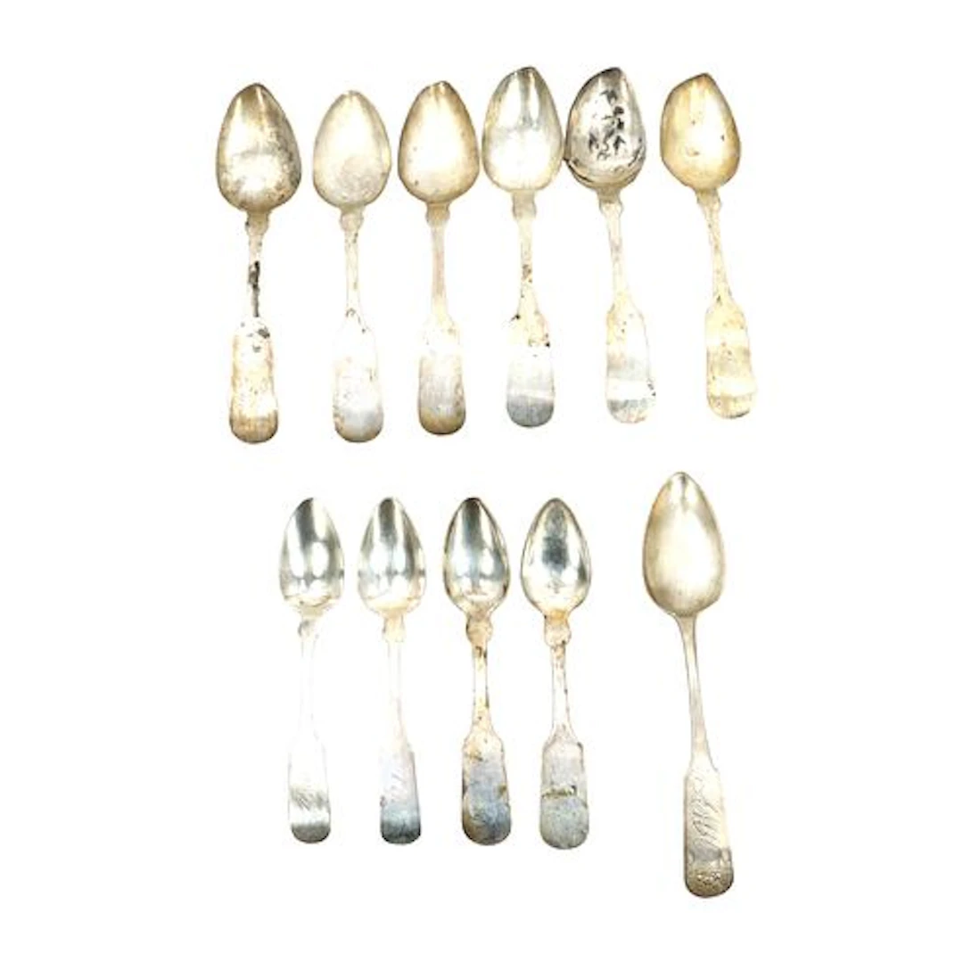 (11) American Sterling Silver Spoons - 13.640 ozt.